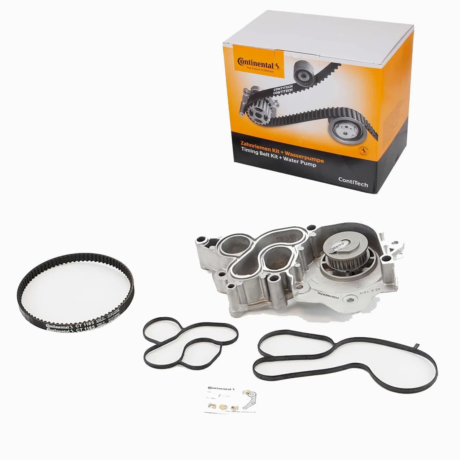 Contitech CT1185WP2 - Kit de distribución y bomba de agua