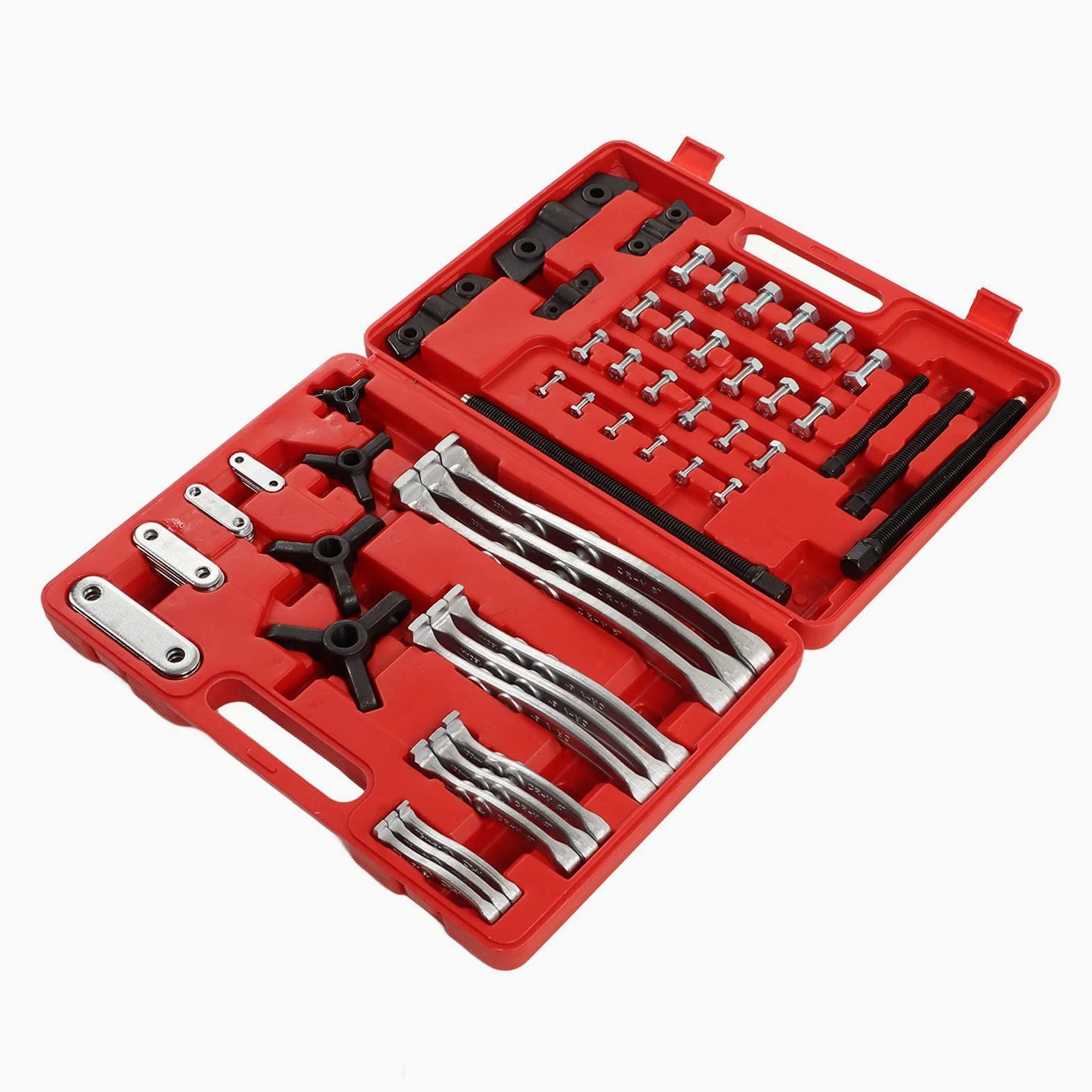 Juego de Separadores de Cojinetes de Extractor de Cubo de Engranajes de 72 Piezas, Herramienta Profesional de Reparación de Automóviles, Universal para Poleas, Piñones, Cubos de Engranajes,