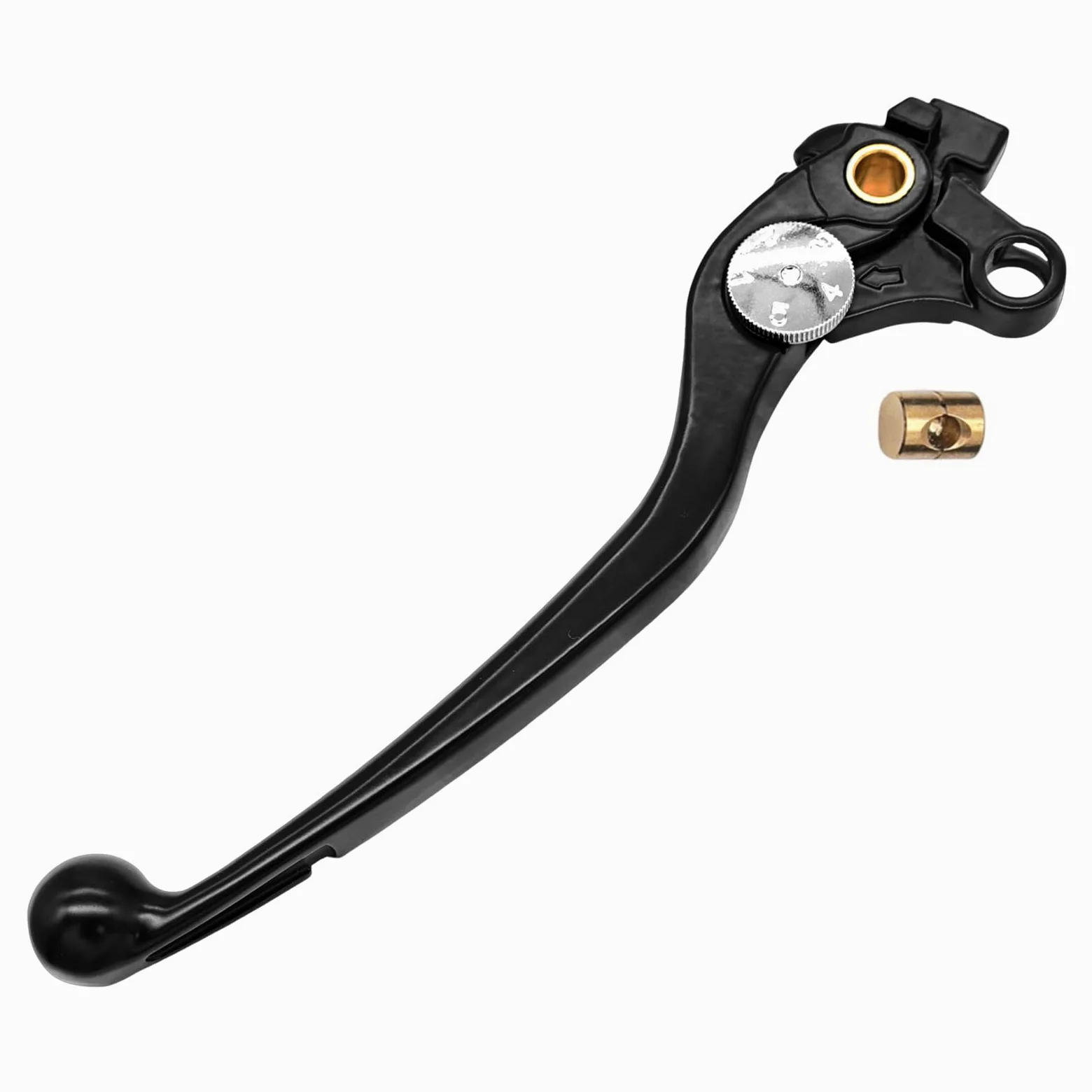 Palancas de embrague de aluminio para Suzuki GSF 1250 Bandit GSF 1200 GSX 650 F GSX 1400 SV 1000 DL 1000 Vstrom GSX 1300 R Hayabusa Black