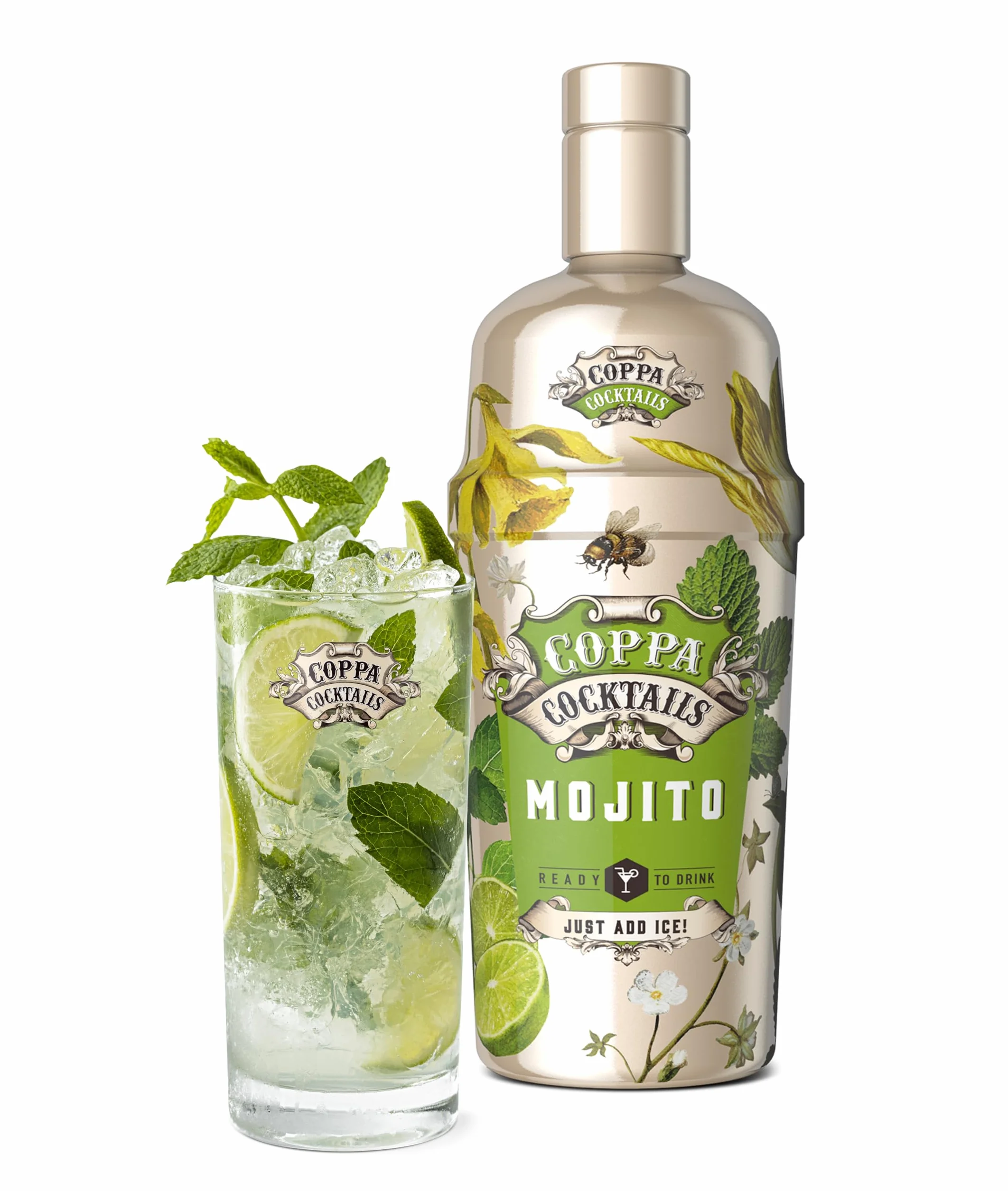 COPPA COCKTAILS Mojito 700 ml Cóctel Refrescante 10% Vol. Alcohol