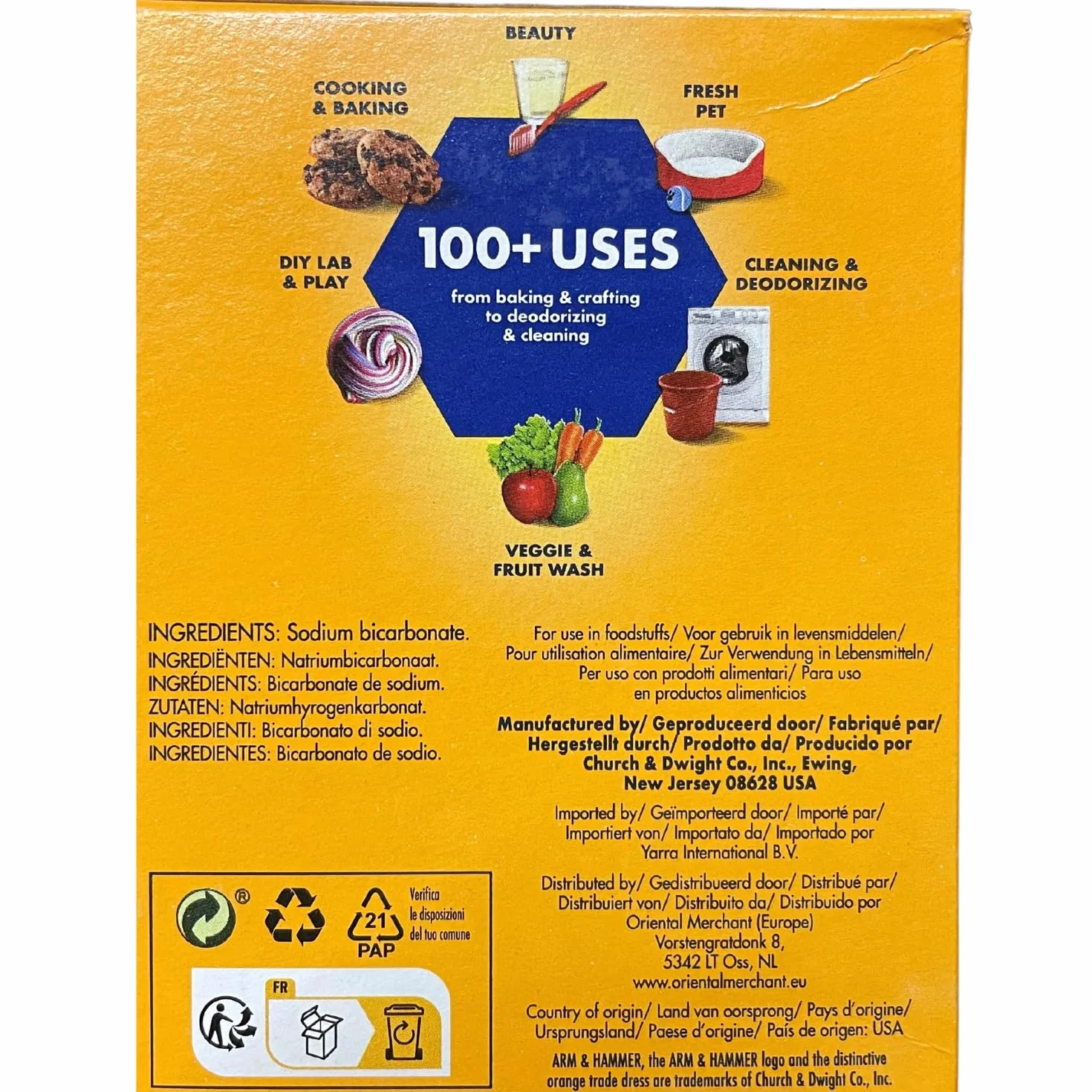 ARM & HAMMER Backsoda, 1 x 454 gr