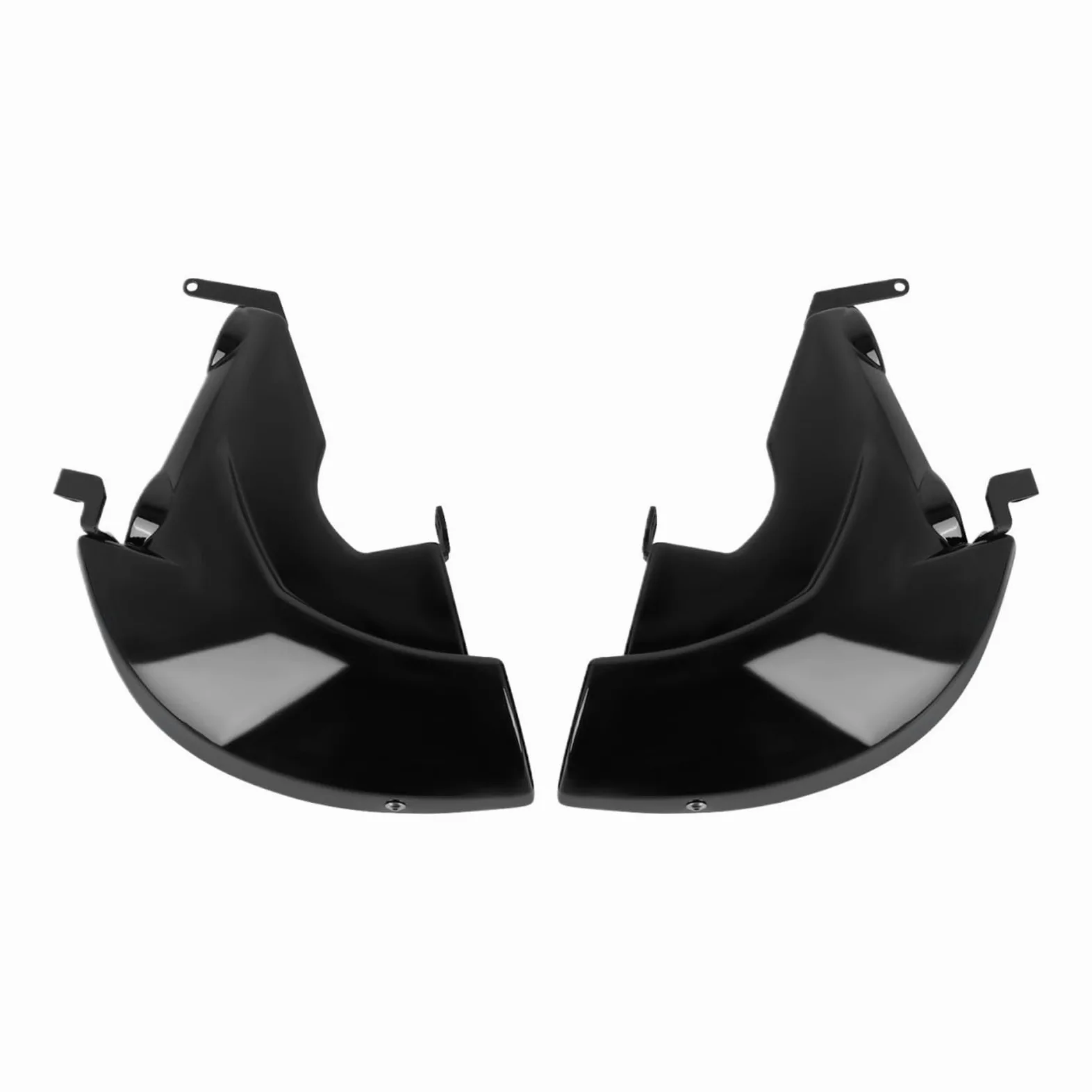 Compatible con YZF R1 Kit conducto refrigeración Pinza, Carcasa enfriadora | Proporciona un flujo de aire constante for la disipación del calor de los frenos.(Glossy black)