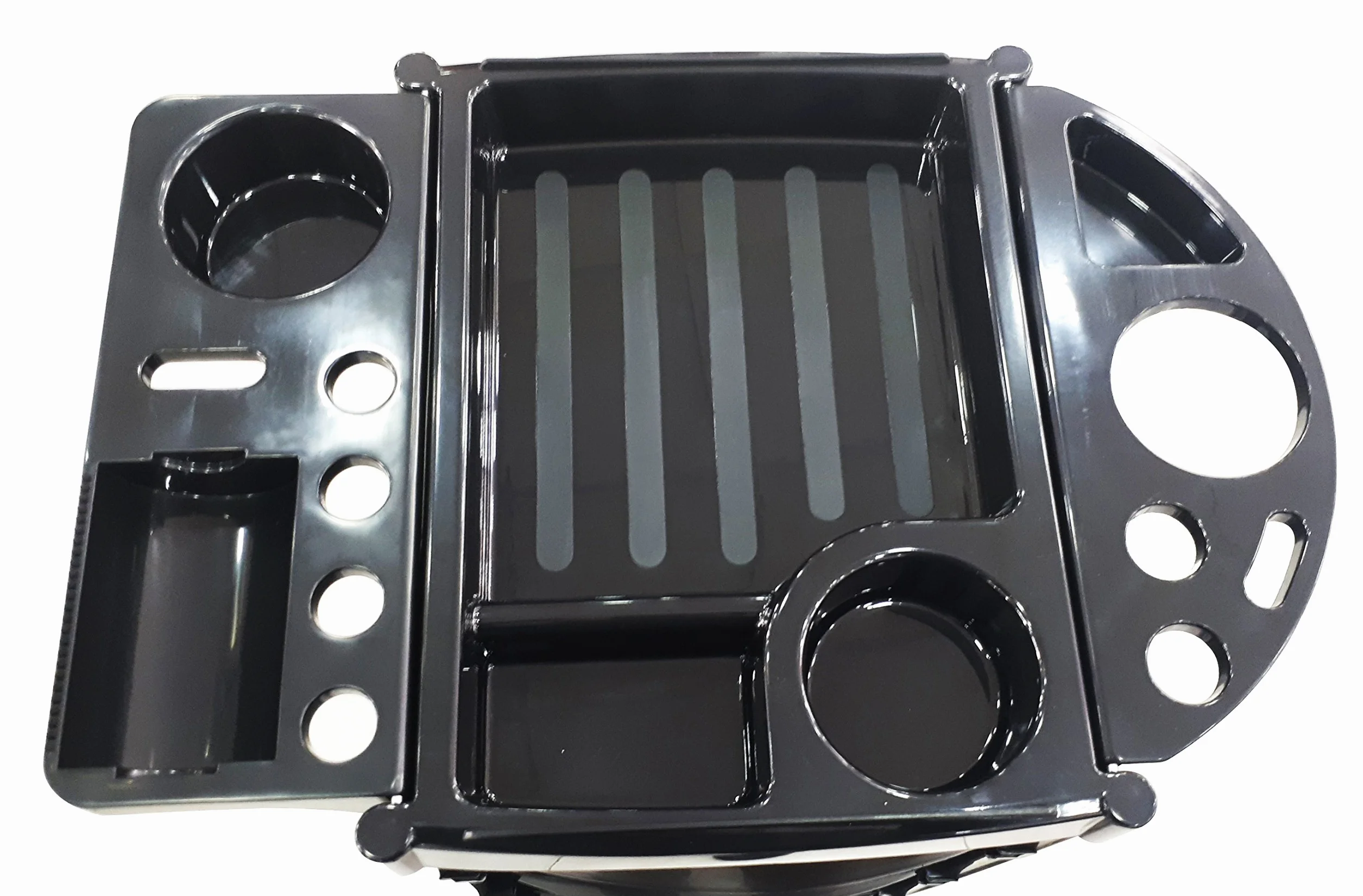 Carrito con Ruedas CR-35 Negro para Peluquería y Salón