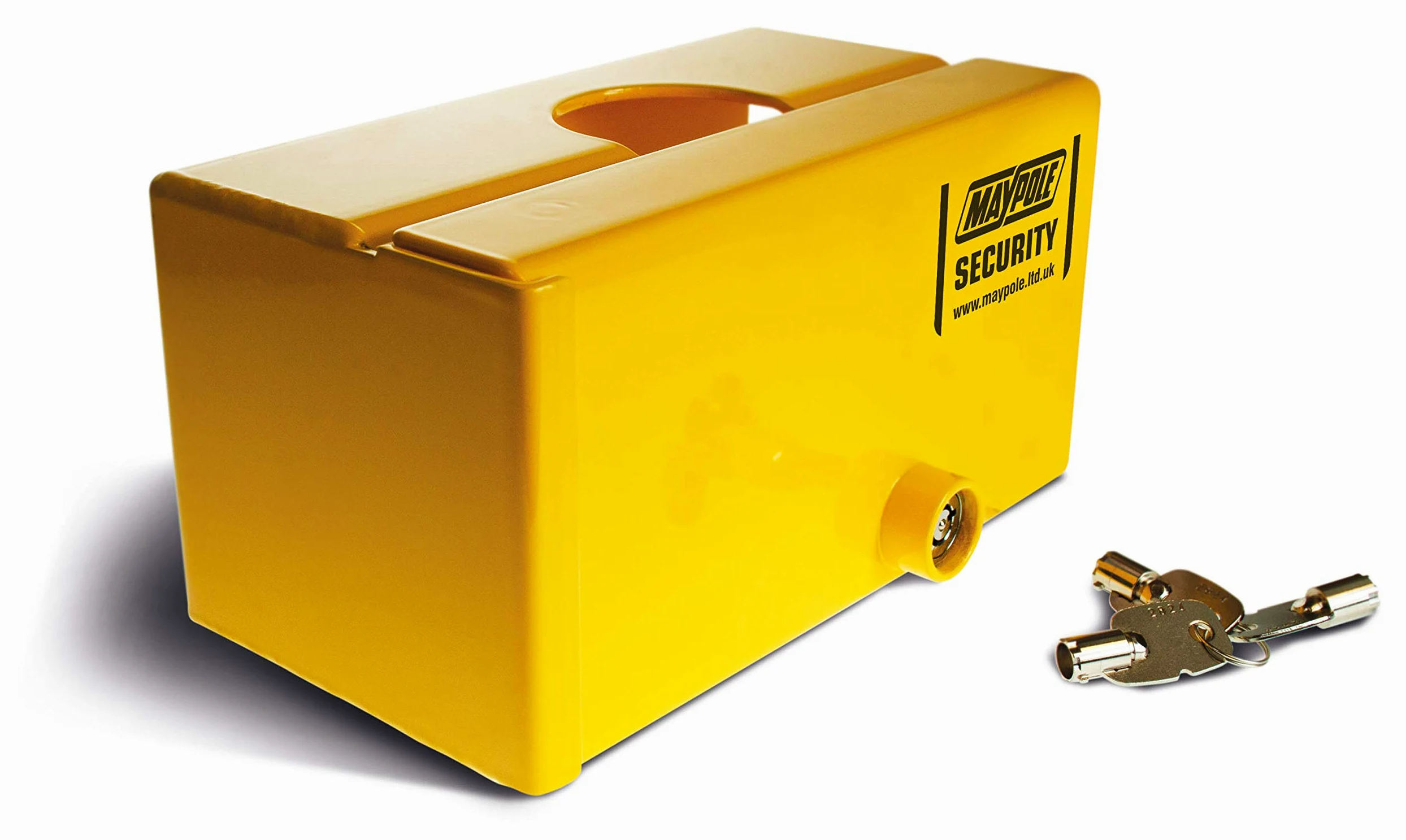 MAYPOLE MP5411 - Caja fuerte (apto para la mayoría de enganches de acero prensado)
