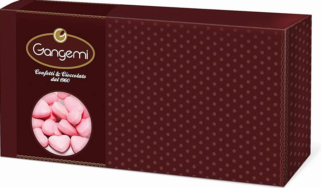 Gangemi Confetti Peladillas chocolate 1kg Rosado
