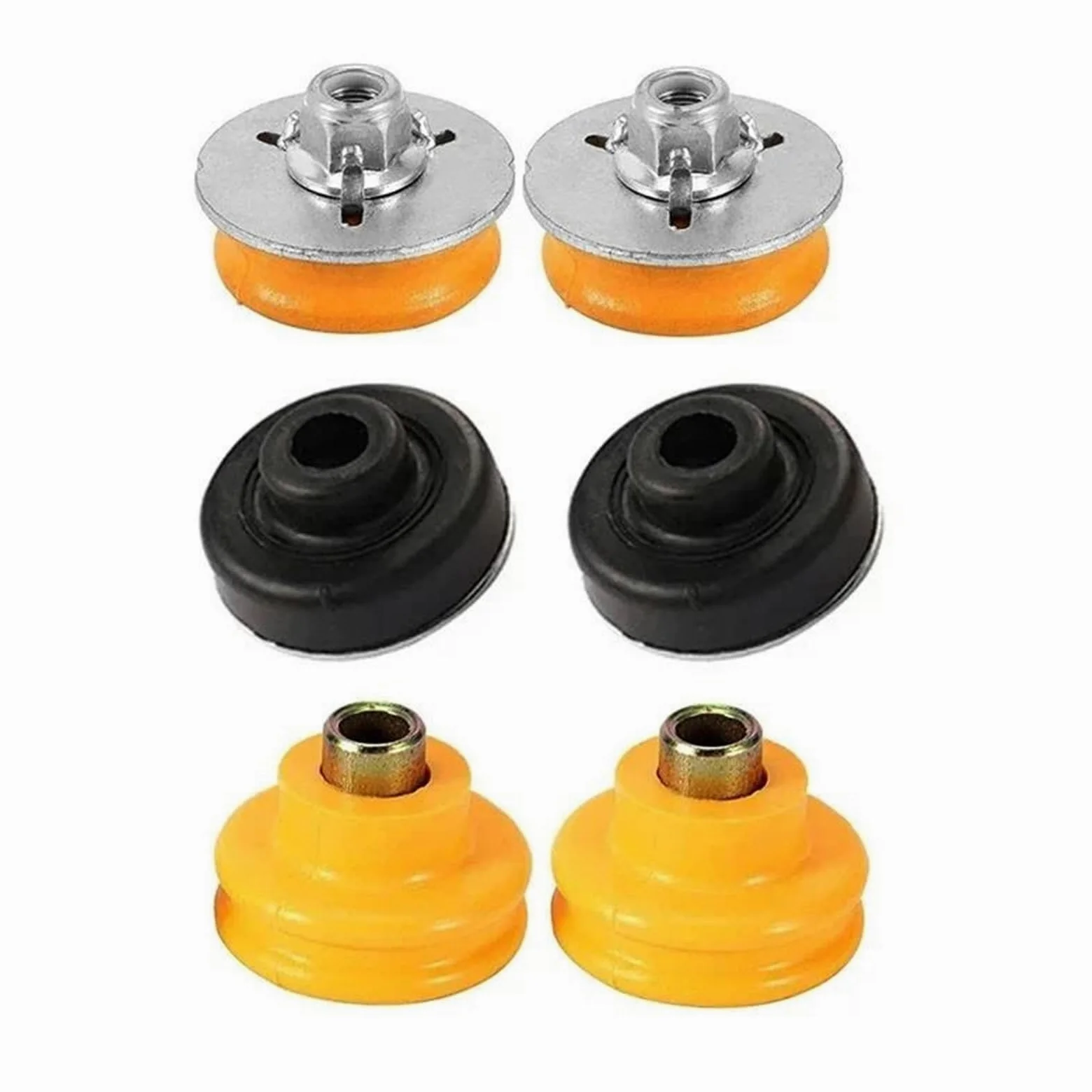 33536767334 Para E81 E82 E88 E90 E91 E92 320d 325 330 335i Parachoques De Suspensión Trasera De Coche Amortiguador De Goma Tope Amortiguadores para coche(12Pcs SET)