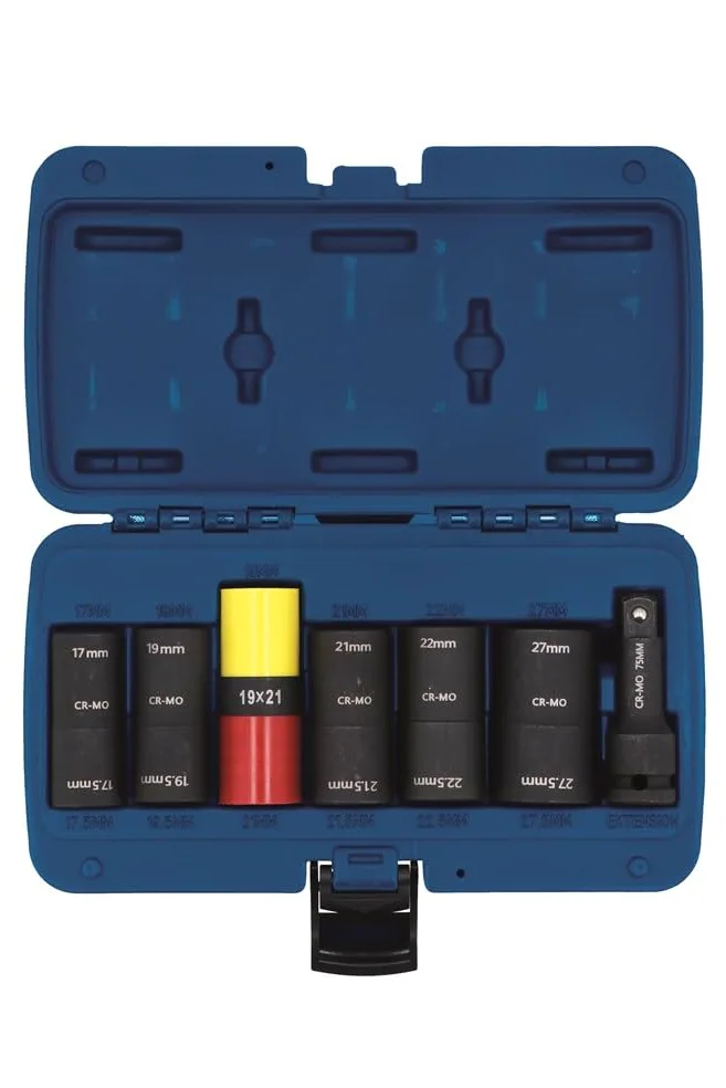 LASER TOOLS 8698 Conjunto de llave de cruz para ruedas