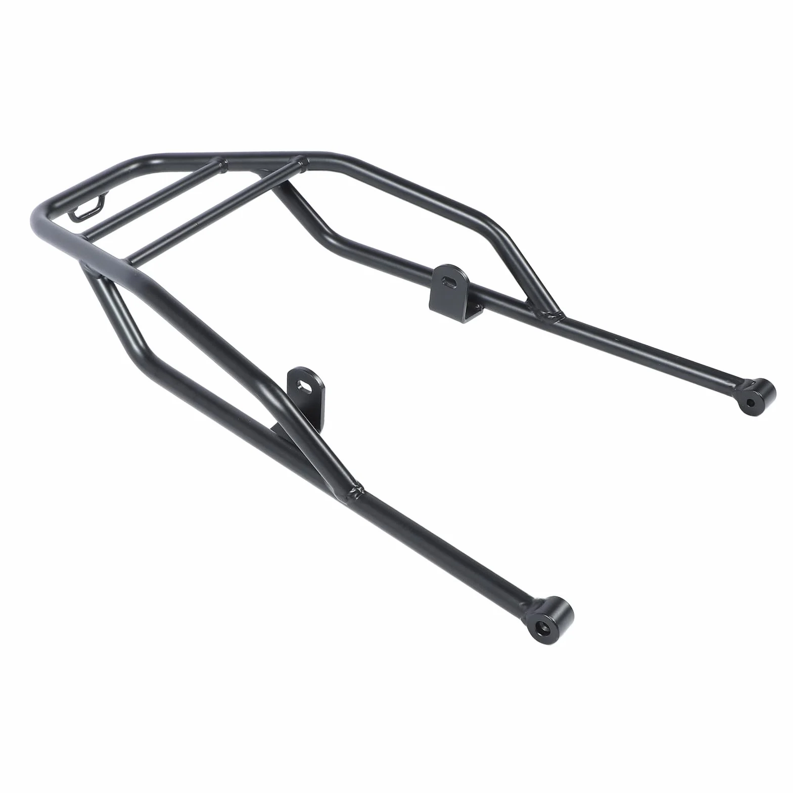 Motocicleta Trasero Trasero de Equipaje Soporte de Tubo de Hierro Pesado Espacio de Almacenamiento Adicional Soporte de pasajeros Seguro para Moto Guzzi v7 Stone Especial