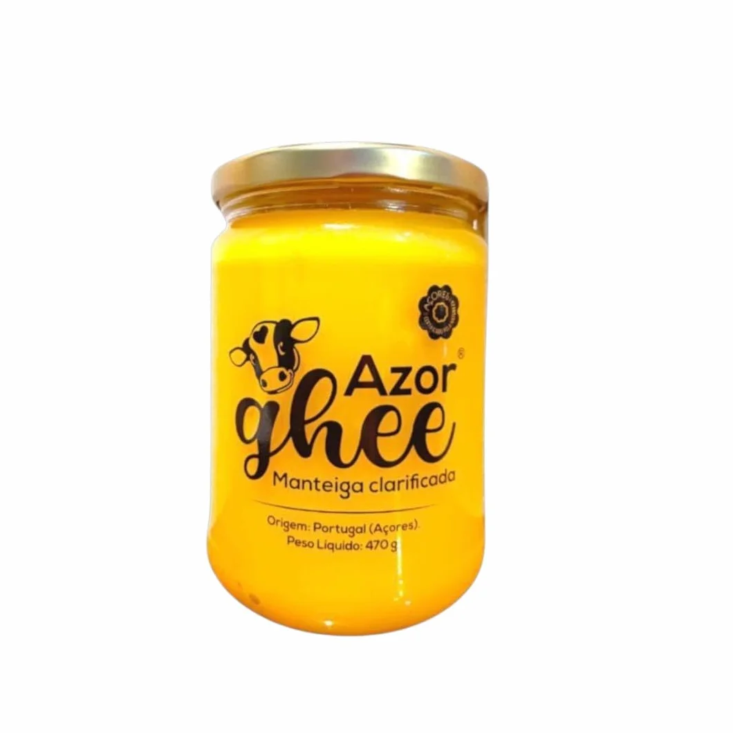 AzorGhee Ghee Premium Artesanal de las Azores Mantequilla Clarificada 100% Natural Sin Lactosa Sin Caseína