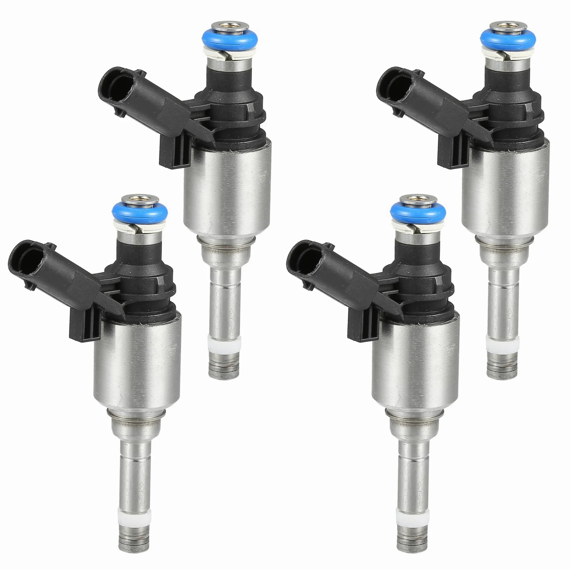 A ABSOPRO Inyector De Combustible Para Vw Passat B6 B7 05-14 4 Unidades | Negro, Metal/Plástico, 88X21Mm, Oe:06H906036G/06H906036E, Para Vw Tiguan 07-18, Para Vw Golf 04-13, Para Seat Leon Ii 09-12