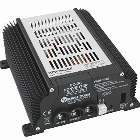 Nordelettronica - Cargador de batería de 12 V, 25 A, NE325, autocaravana, caravana, barco