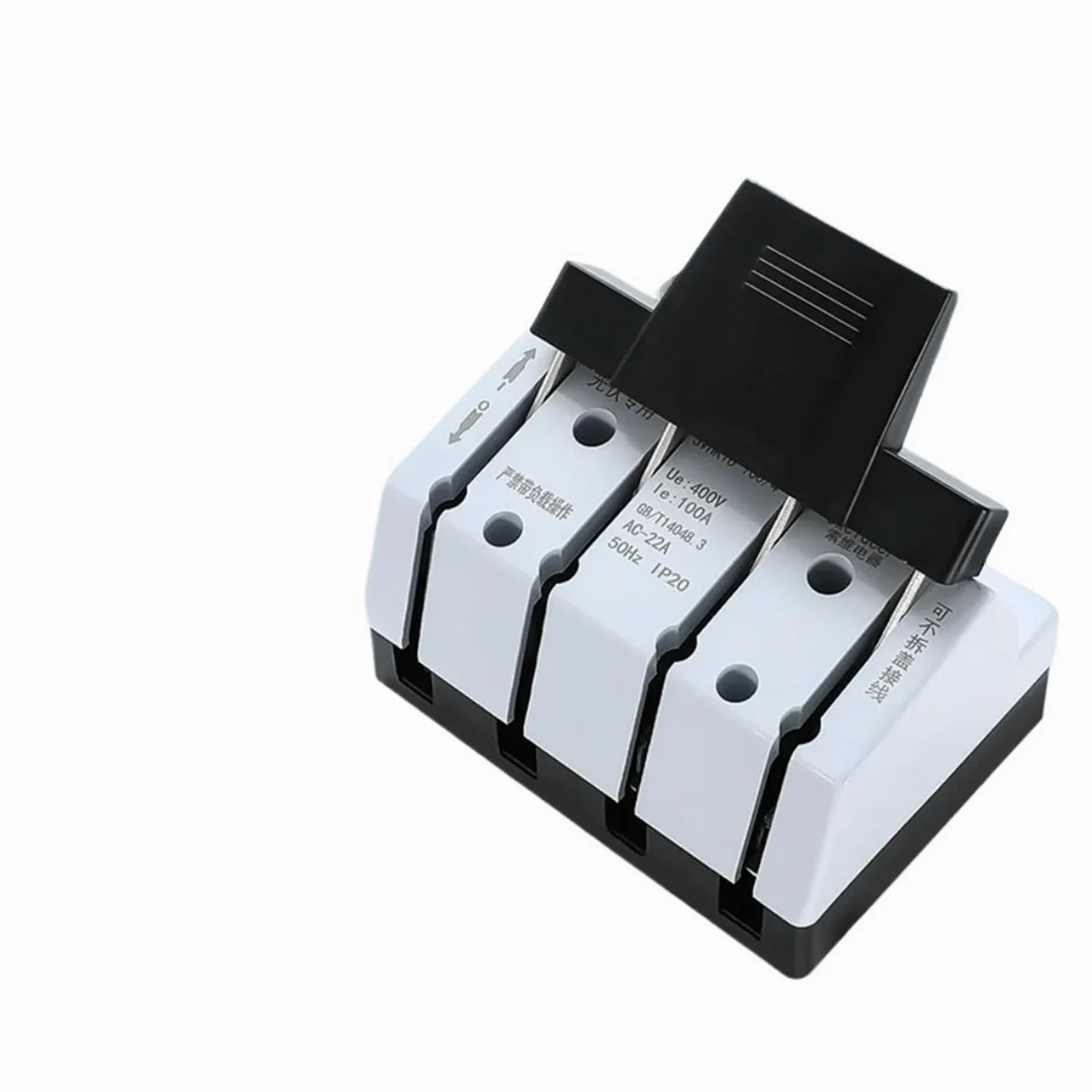 Interruptor de cuchillo fotovoltaico HK18, disyuntor de bajo voltaje de aislamiento 2P 4P, 63A, 100A, 160A, 200A, 250A, interruptor de desconexión de 400V(SVHK18-4P 200A)