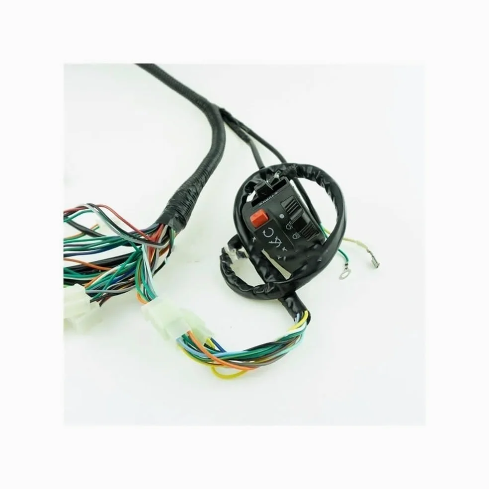 Arnés de cableado completo bobina encendido CDI para 150cc 200cc 250cc 300cc para Lifan para Zongshen para Buggy para arranque eléctrico cuádruple para motor