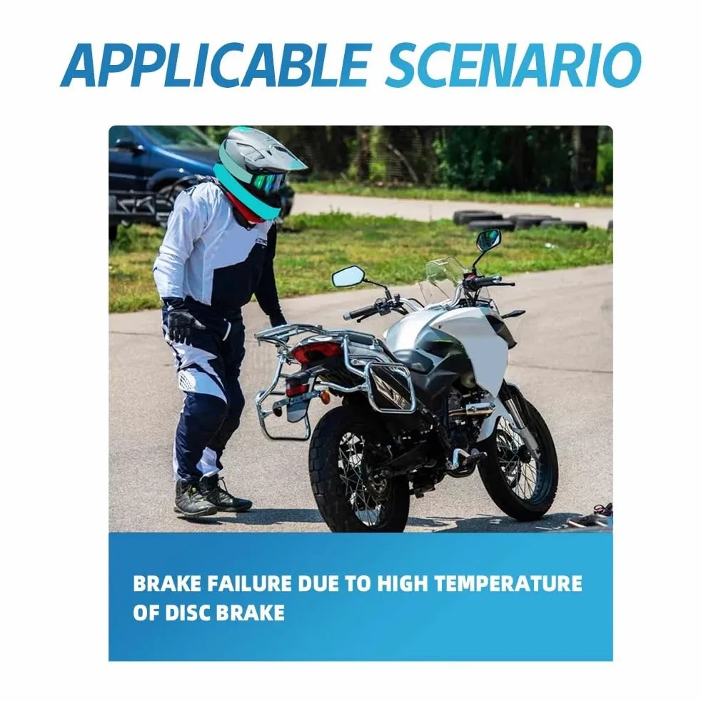 Conducto de aire Conducto Aire Freno Delantero Para TMAX530 560 DX SX | Kit de montaje de enfriador de pinza de freno, conductos de aire de refrigeración de disco delantero de motocicleta