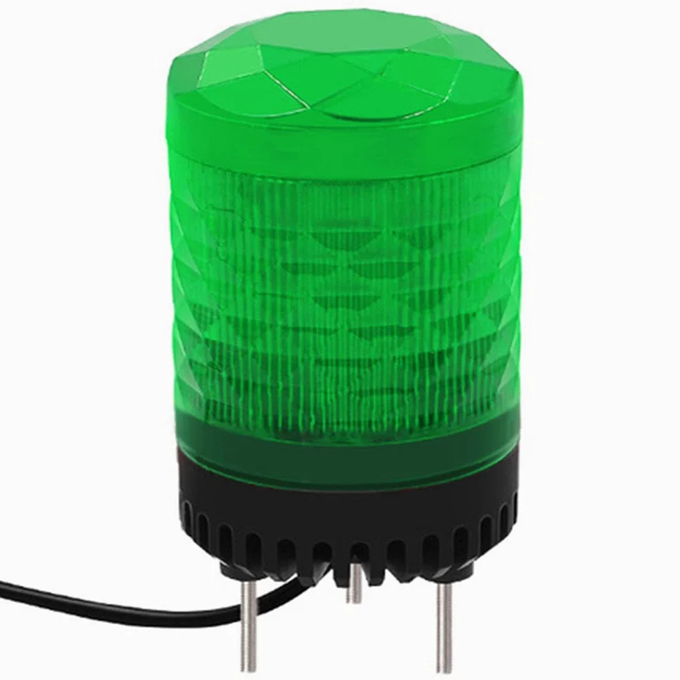 Luz emergenciaLuz LED Estroboscópica,12/24V Luz De Advertencia Luz Estroboscópica Rotativo Luces De Emergencia Con Base Magnética Homologado Para Tractor Camion Vehículo Remolque,Verde