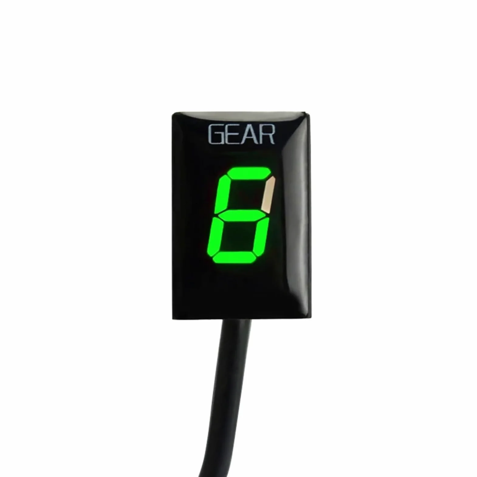 Pantalla Marcha Moto Compatible Con ZX6RR Para Z1000 2003-2006 Para Z750 2004-2006 Para ZX6R 2003-2008 Indicador De Marcha 1-6 Para Motocicleta Pantalla De Marcha Medidor Digital
