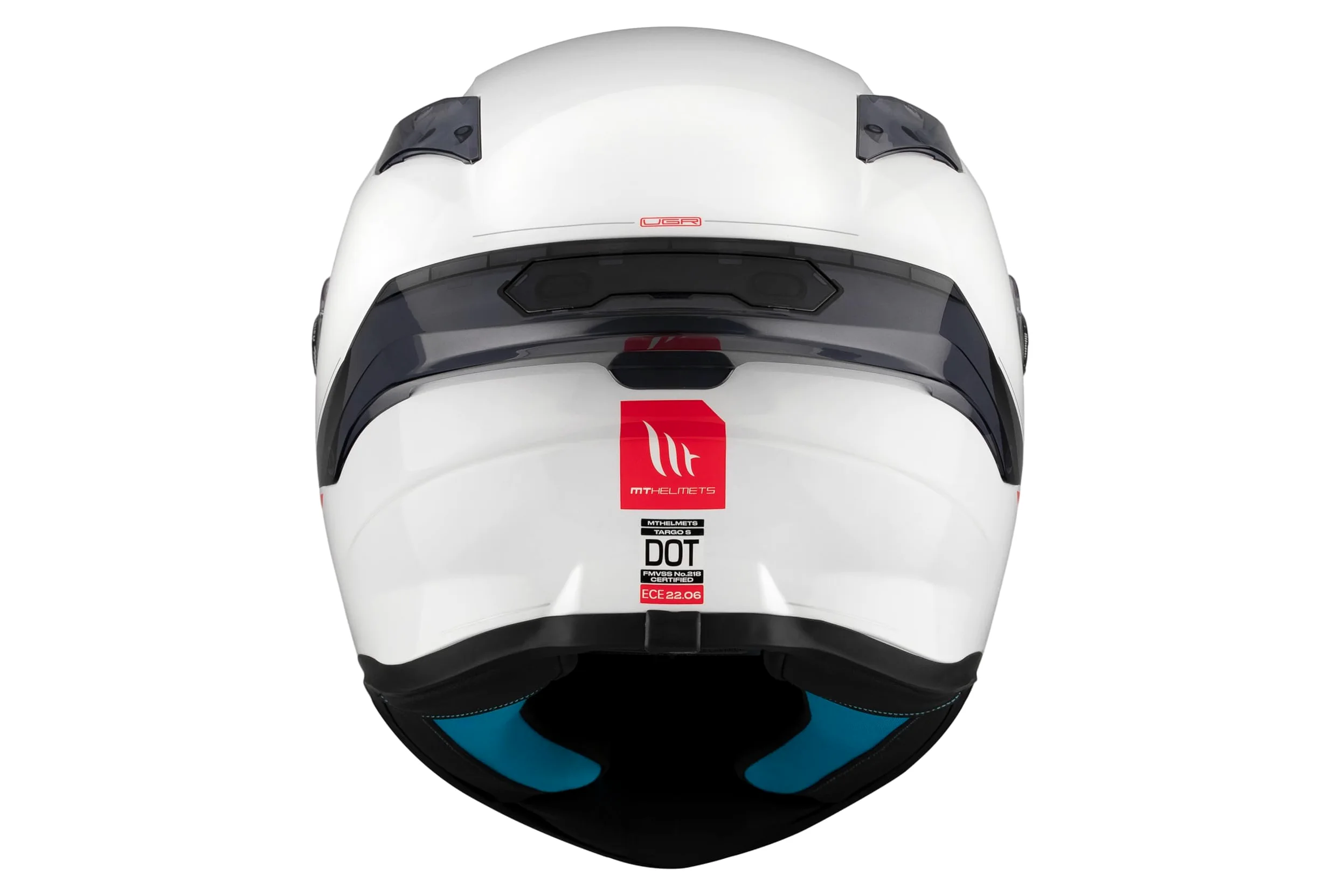 MT HELMETS Targo S – Casco Moto Integral con Visor Solar Full Vision, Pantalla Compatible con Pinlock, Interior Lavable y Cierre Micrométrico | Calota HIRP | Homologado ECE 22.06 & DOT
