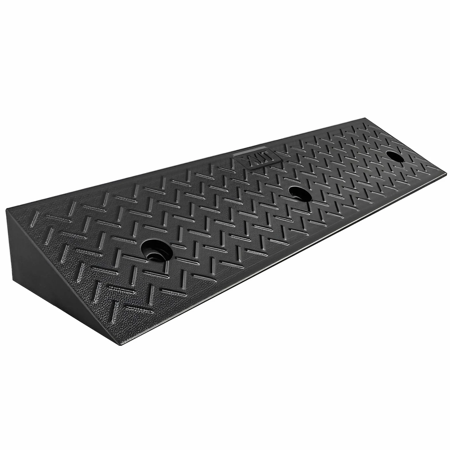 Rampas de Bordillo, Rampas de Goma de 4-7 cm de Altura, Rampas de Umbral de Entrada Portátiles, Rampas para Automóviles, Rampas para Motocicletas, Rampas para Escalones(100x25x4cm)