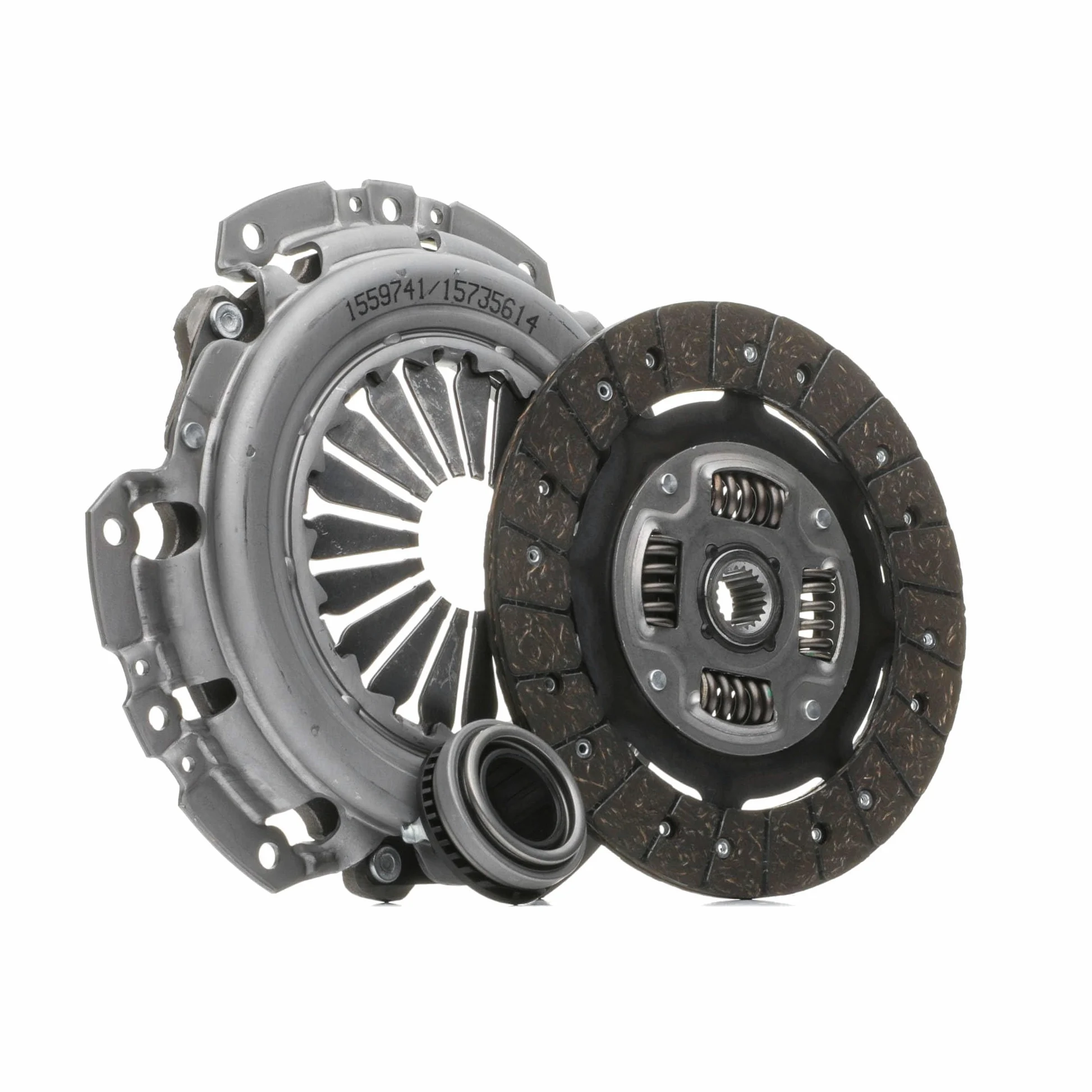 RIDEX 479C0768 Kit de embrague con cojinete de desembrague con plato de embrague Compatible con KIA RIO III UB