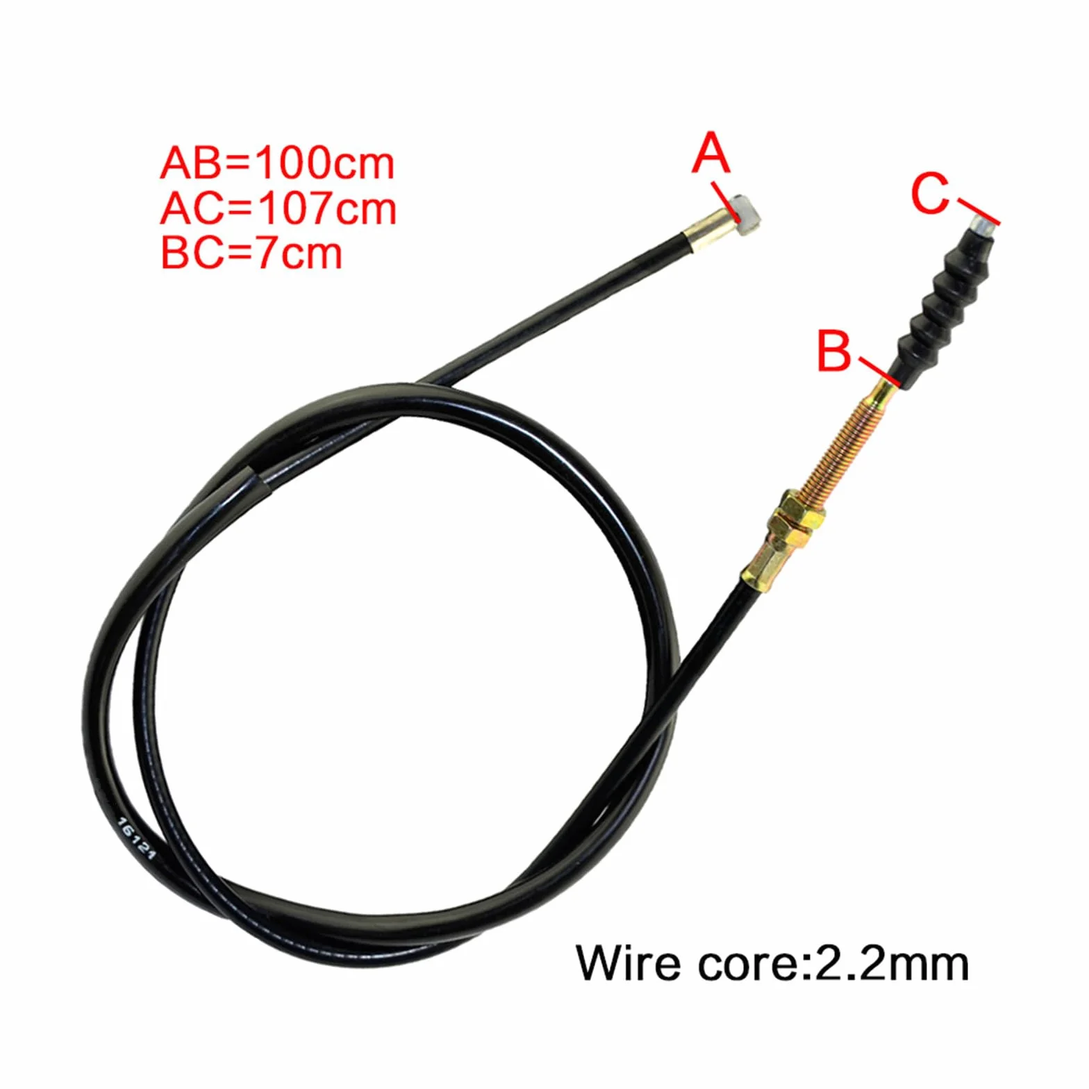 Road Passion Cable Embrague moto Compatible con HONDA CRM250R 1989-1996 / CRM250AR 1997-2000