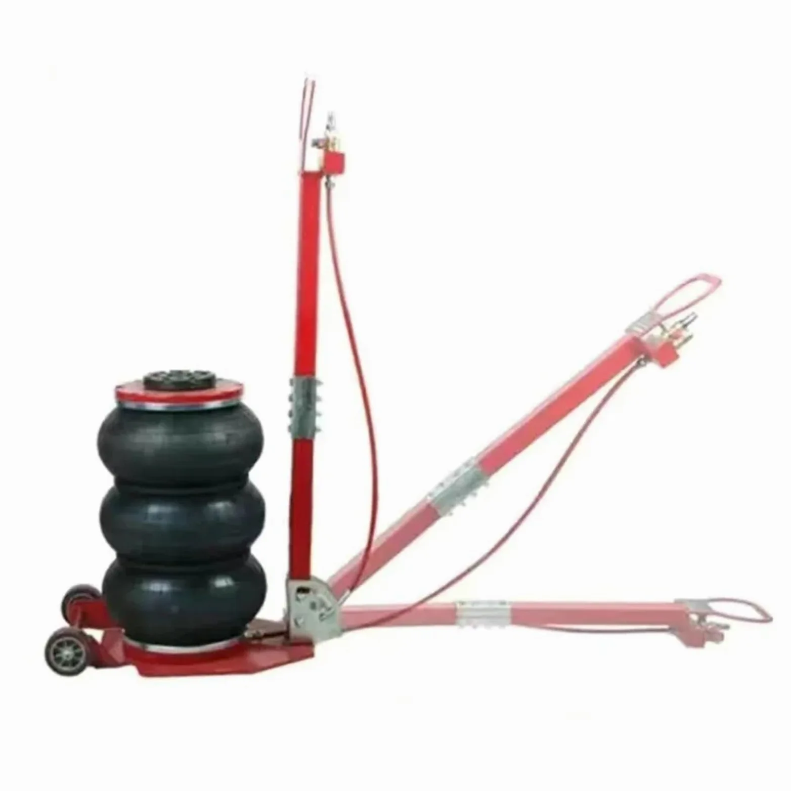 Gato neumático Gato de elevación neumático con Rodillo Inflable y cojín, 3 toneladas