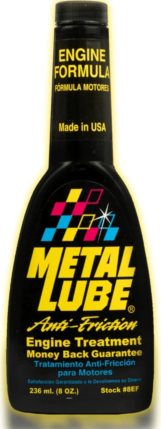 Metal Lube Fórmula Motores – Aditivo Antifricción para Coches Gasolina y Diésel, Reduce Desgaste, Consumo y Emisiones, Mejora Rendimiento y Arranque – Envase 236 ml