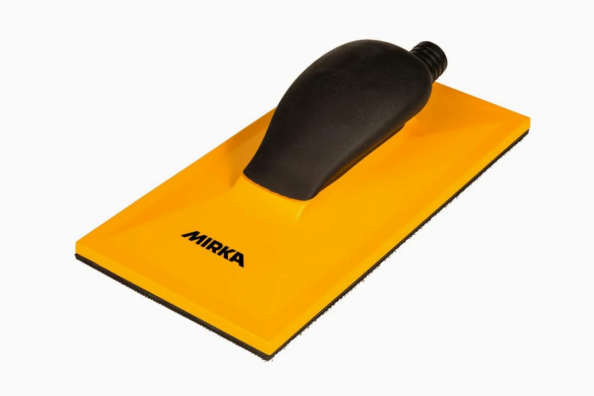 Mirka 8391700111 Mano Bloque Grip 32 L, 115 x 230 mm, Amarillo