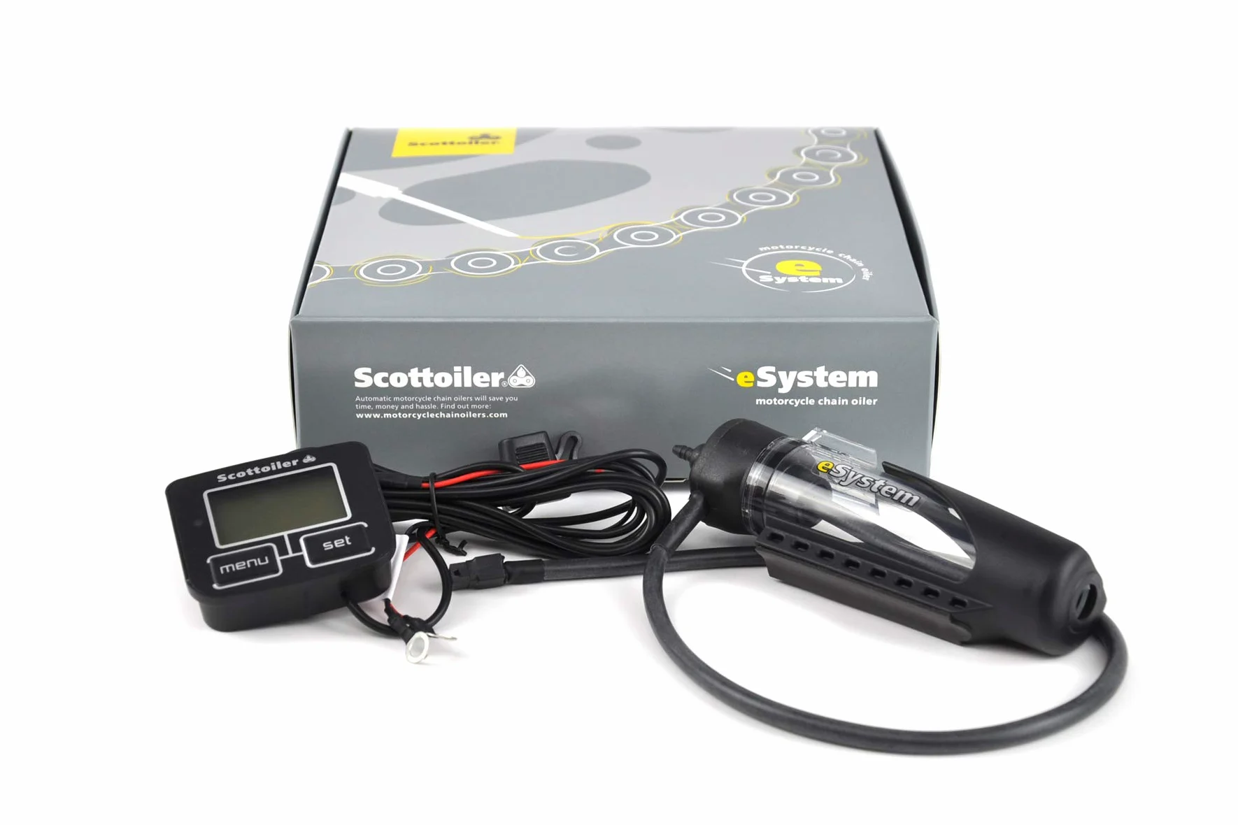 Scottoiler eSystem Engrasador electrónico de cadena v2