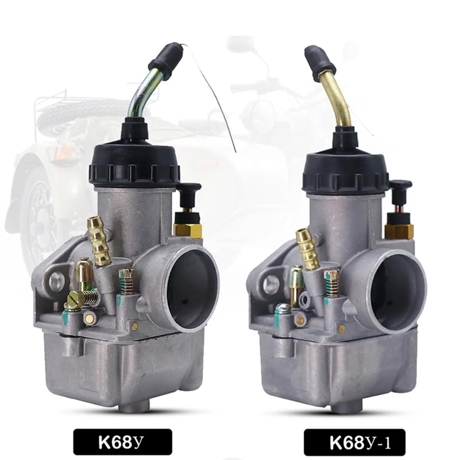 Filtro de Gasolina Carburador de 2 uds Apto para Motocicleta K68y PEKAR Couple Ural 650 DNEPR MT Apto para IMZ-8.123 К68У К68У-01 Dnepr MT-11 CMH 8 carburador de Motocicleta