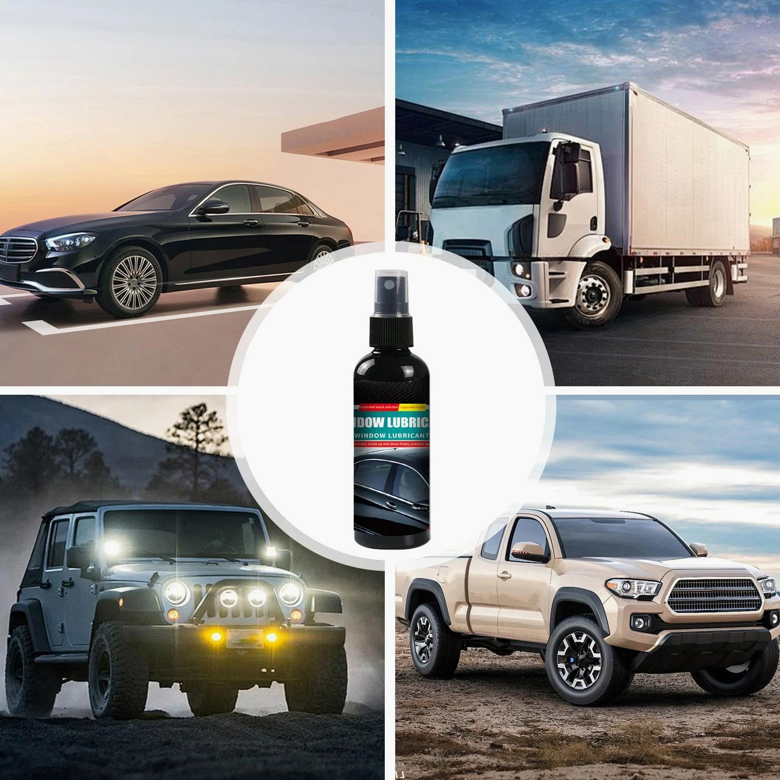 Spray lubricante multifunción para coche, barco, caravana y camión