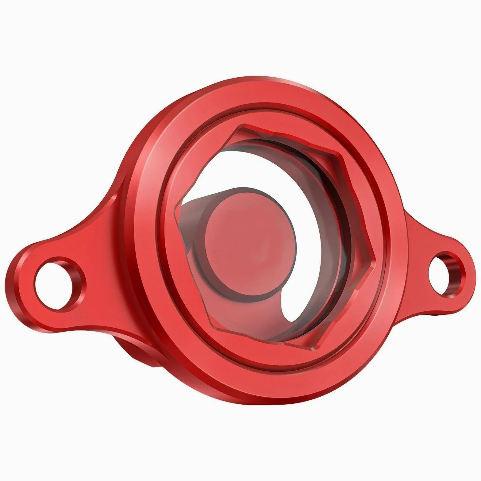 Tapón Aceite Para CRF450R Para CRF 450R 2009-2016 Tapa De Cubierta Transparente De Filtro De Aceite De Motor De Aluminio CNC Tapones Aceite Para Motos