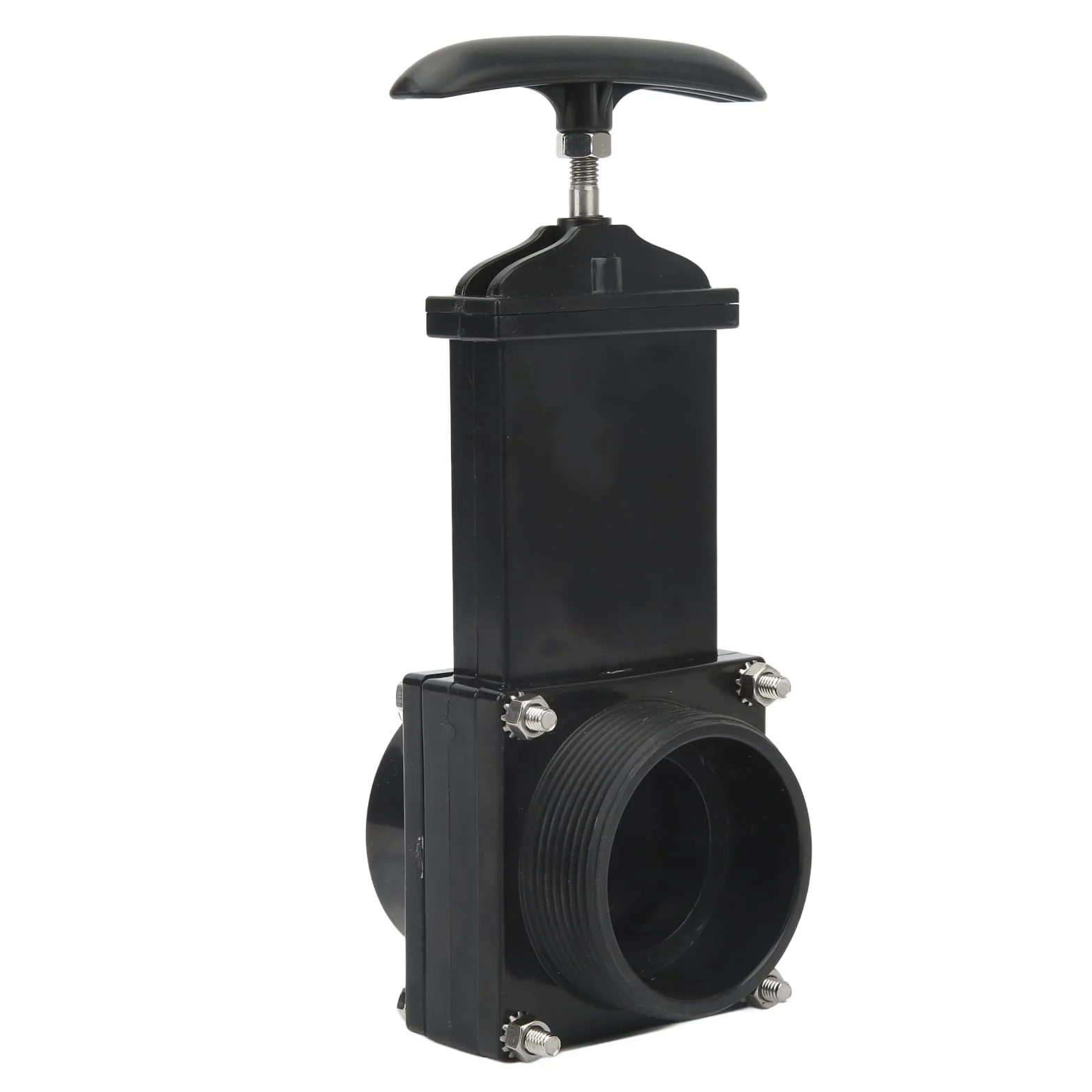 Válvula de Drenaje de RV Válvula de Drenaje de Residuos Válvula de ABS Resistencia Al Desgaste para Tanque de Agua de Caravana 50 Mm ID Válvula de Alcantarillado de Residuos RV