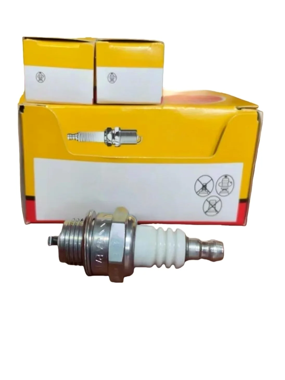 Bujías de Motor de automóvil (4/6 Piezas, 4626 BPMR7A) para cortacésped, Motosierra, Cortasetos, Cuatro Tiempos