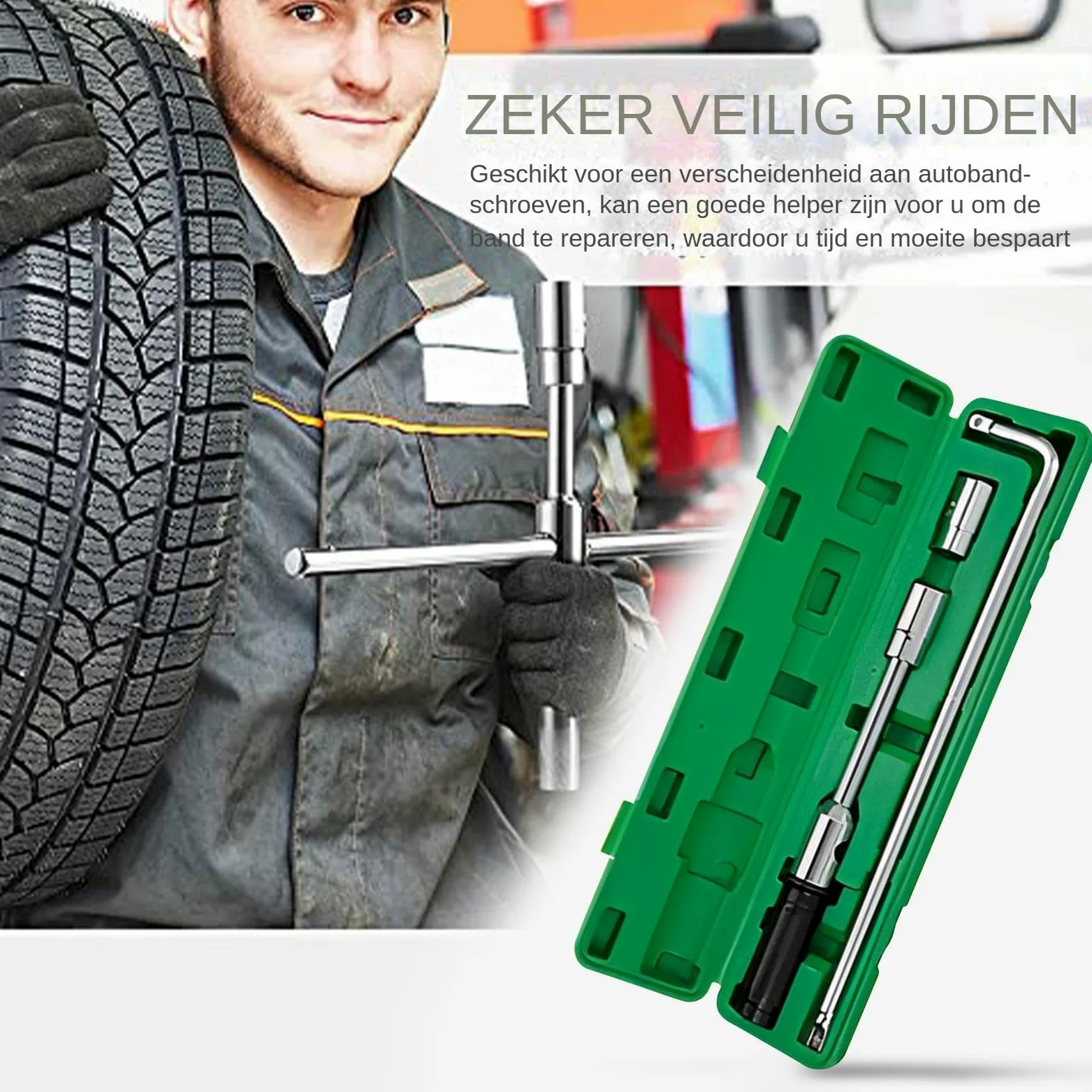 Llave para Ruedas Llave Cruzada para Tuercas de Rueda | Llave para Neumáticos Robusta Para Motocicletas Automóviles SUV RV Camiones Taller Garaje Y En Carretera Automotriz
