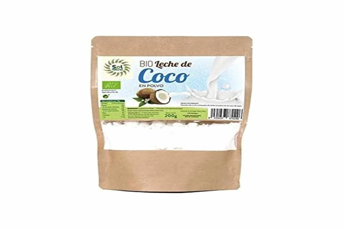 Leche Coco en Polvo Sol Natural 200 g