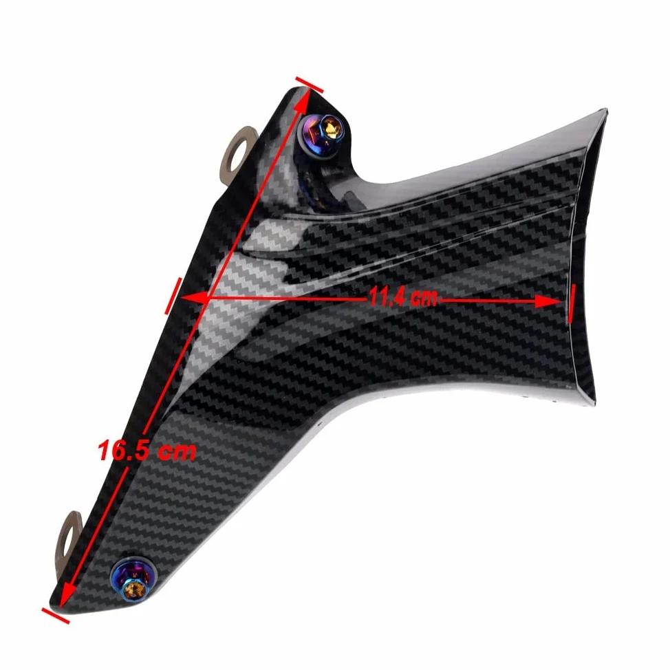 Conductos Refrigeración Aire para Pinza Freno Motocicleta para B&MW HP4 M100RR S1000R S1000RR S1000XR S1000 R/RR/XR HP 4 (Color : 1 Set 2)