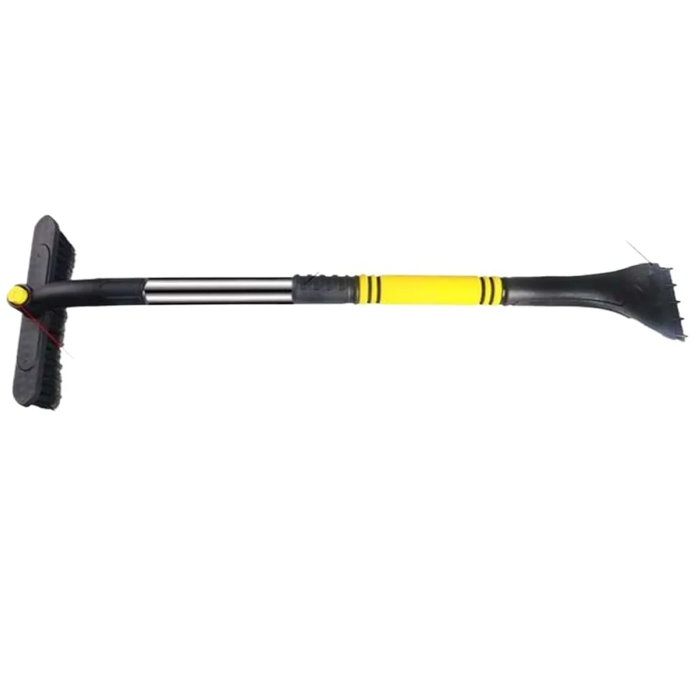 Cepillo De Nieve Y Raspador De Hielo Extensible con Herramienta Giratoria 360 Grados para Parabrisas De Coche