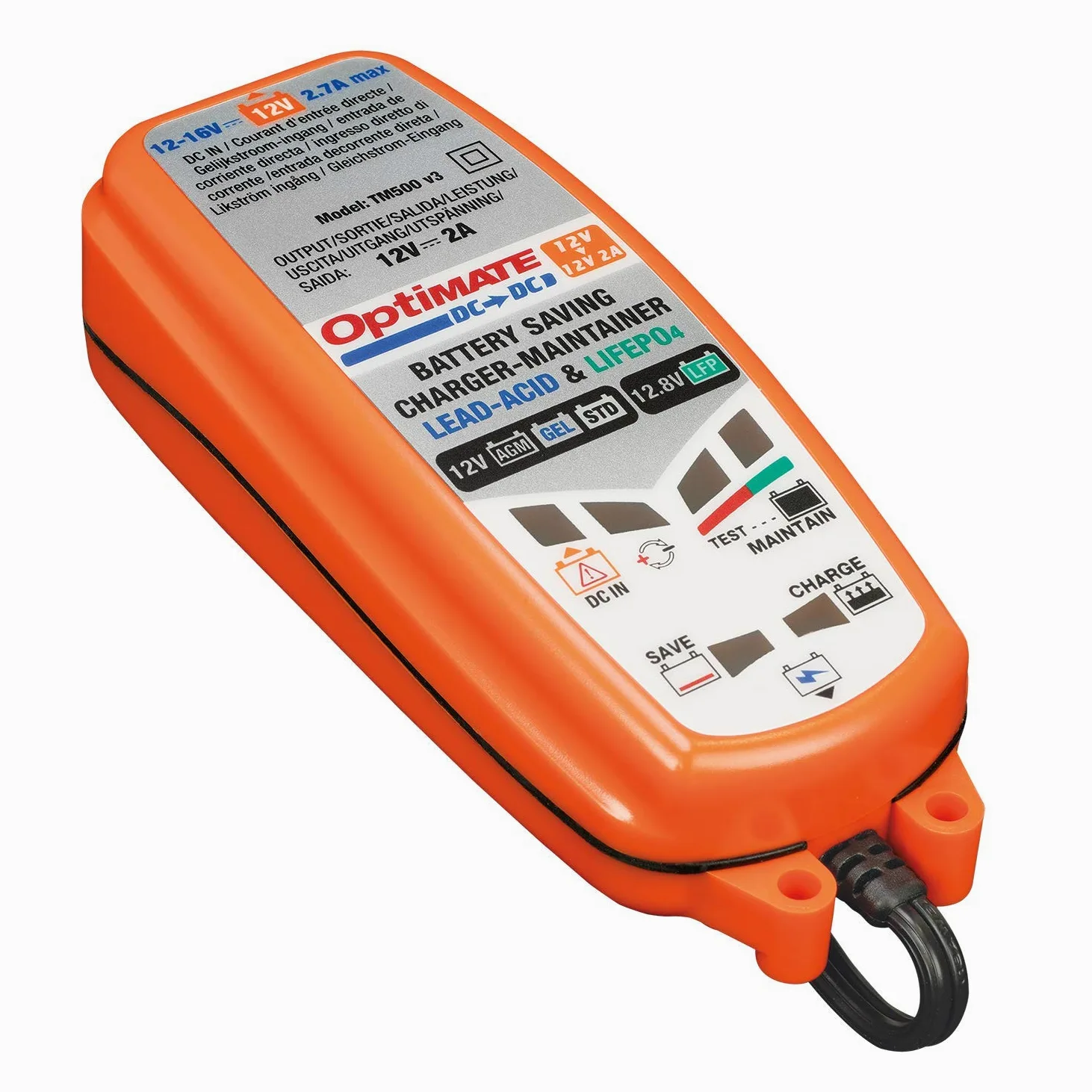 Tecmate TM-500 Cargador Optimate DC-DC