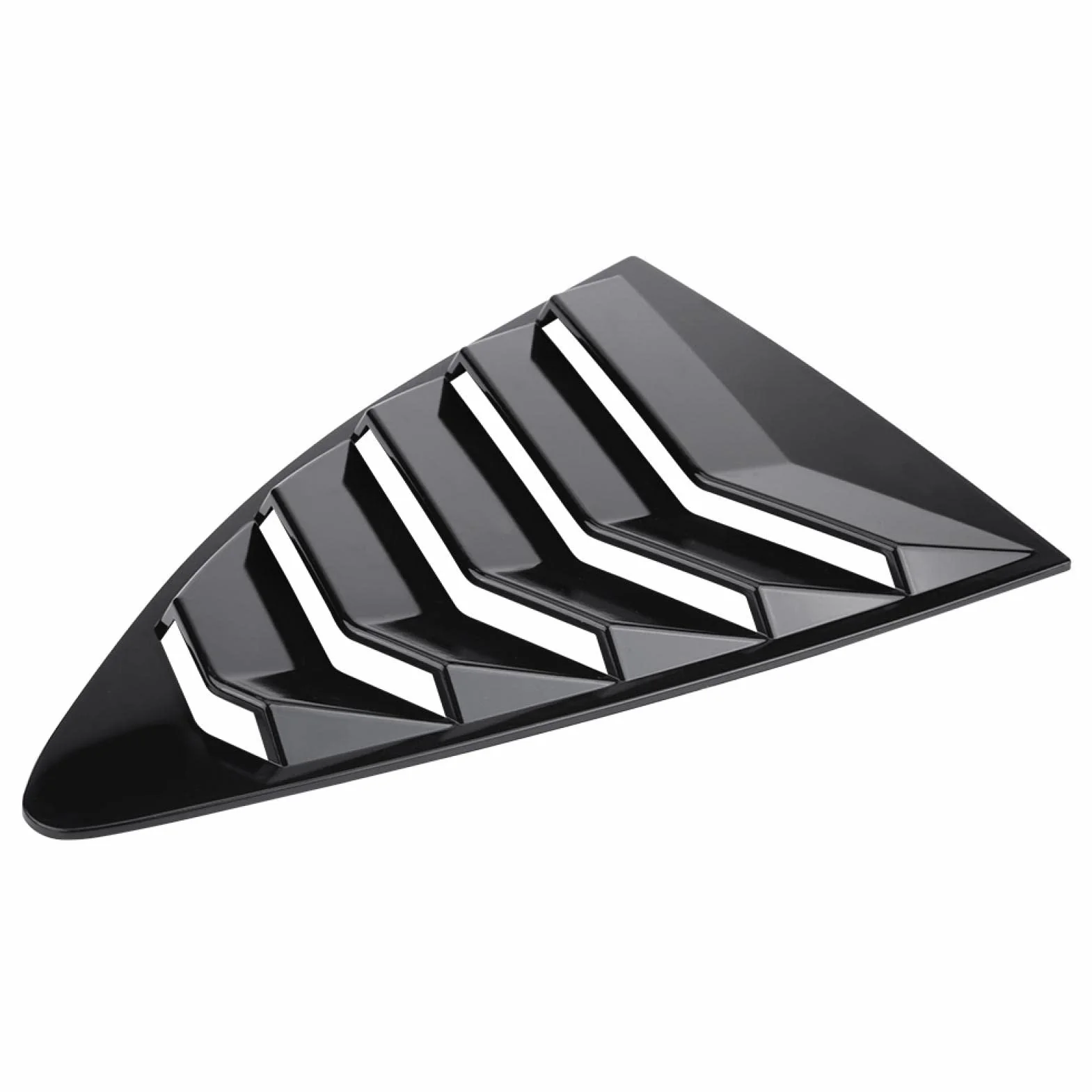 1 par de molduras de Cubierta de ventilación de persiana de Ventana Lateral para para 86 / -S para 13-18 Negro Q2p183
