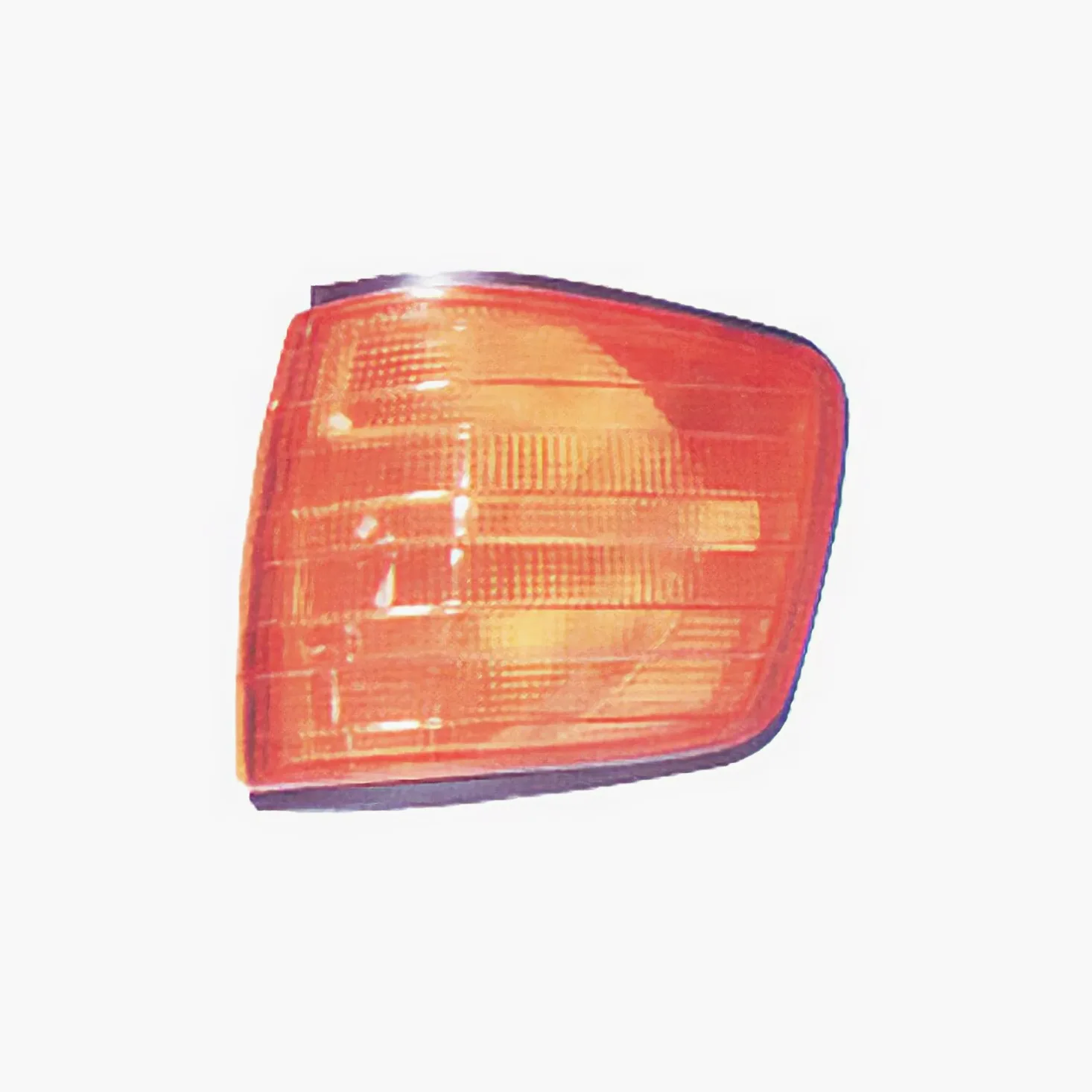 RAS Faro delantero derecho naranja con portalámparas para Mercedes W126 desde 01-1980 al 01-1991