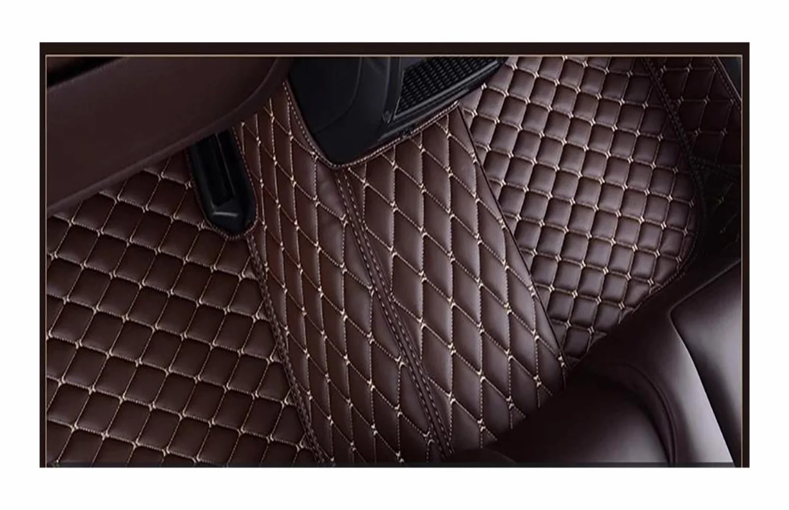 Alfombrillas Alfombrillas Personalizadas para Mini F55 F56 de 2 Puertas (años 2014-2021) Detalles Interiores Accesorios para Coche Alfombra.(Beige)