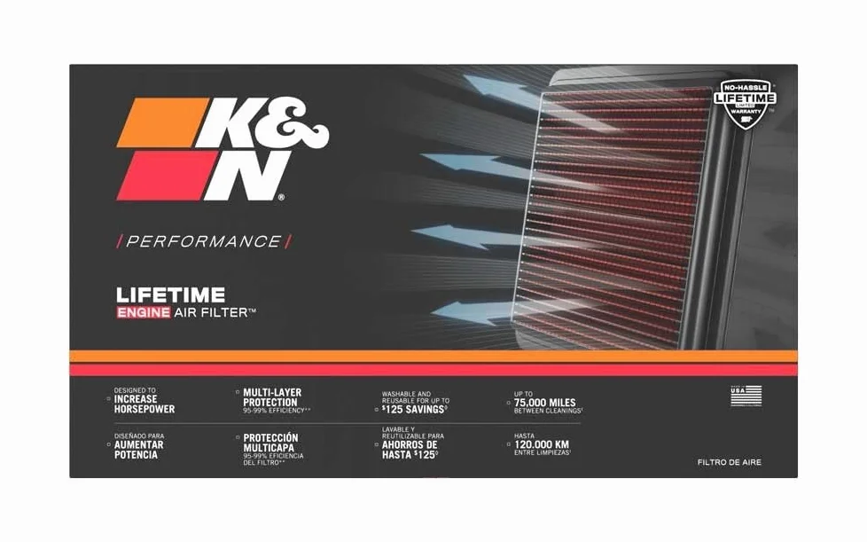 K&N 33-2920 Filtro de Aire Coche