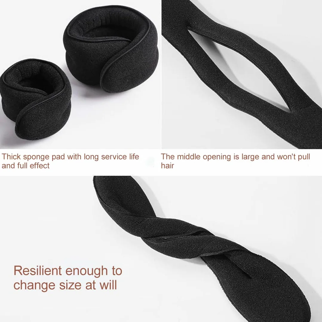 Máquina para Hacer Moños para El Pelo, 5 Piezas, Donas para Cabello, Herramienta de Moño para Mujeres y Niños