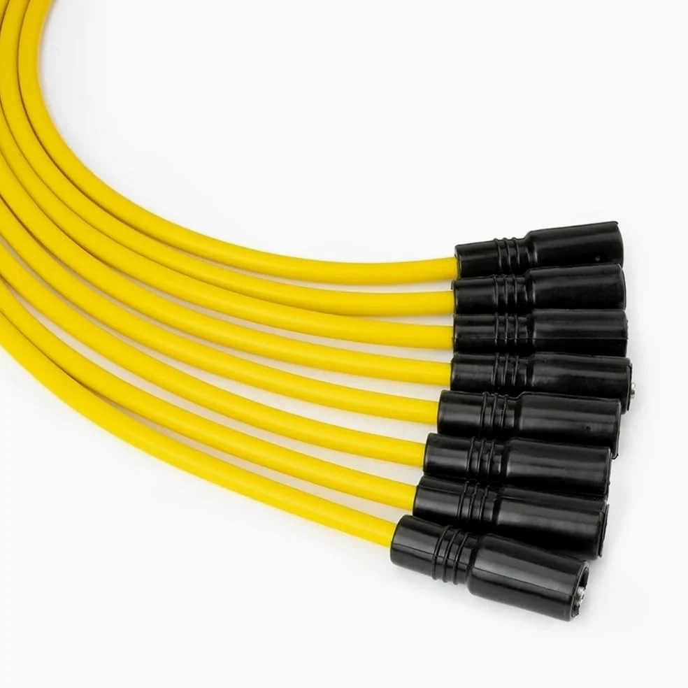 cables bujías coche Para Cadillac para Escalade 1999-2000 V8 5.7L | 96646 2X1197 9718Q 88862089 Cable de bujía de 0.315 in.