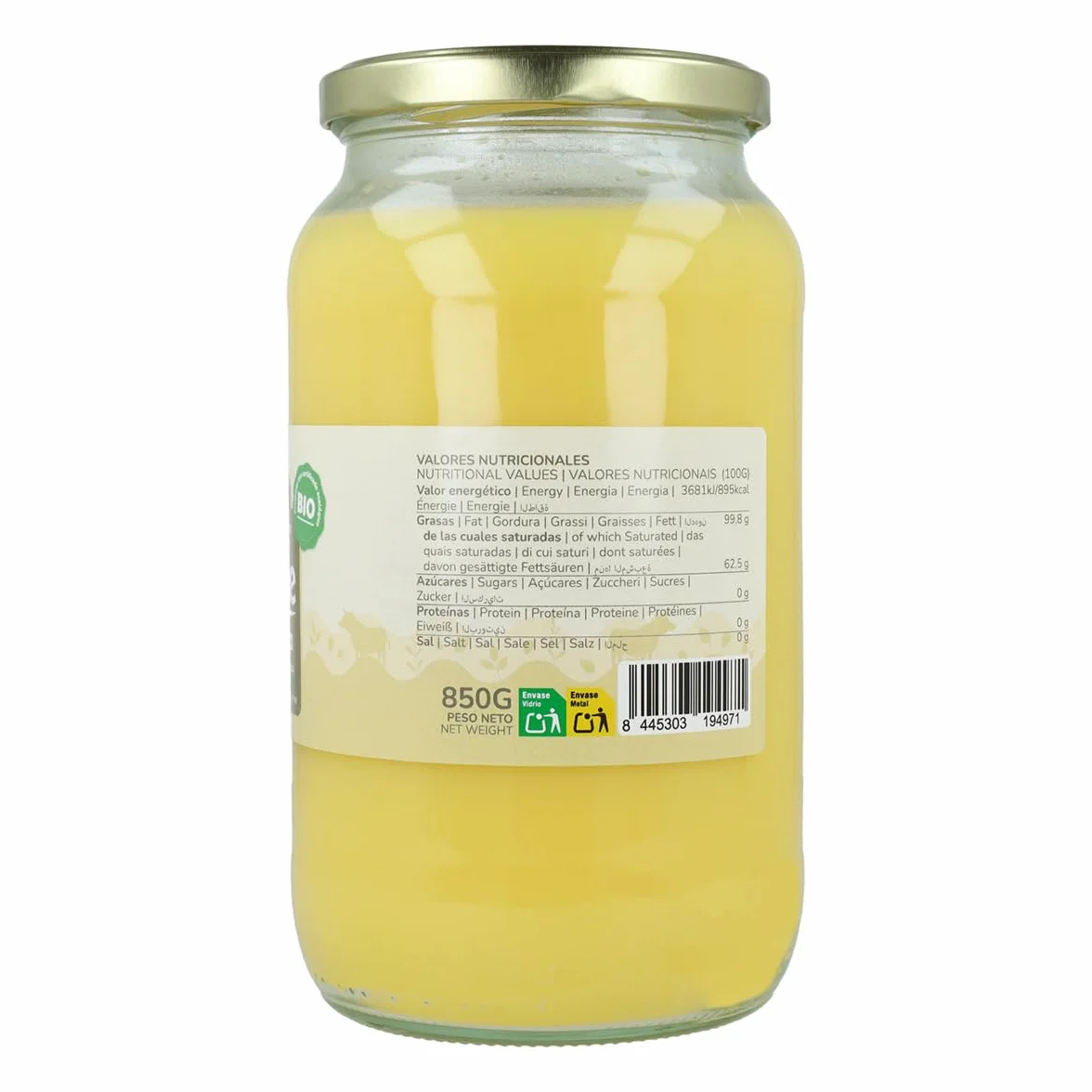 Mantequilla clarificada ECO Planeta Huerto 850 g