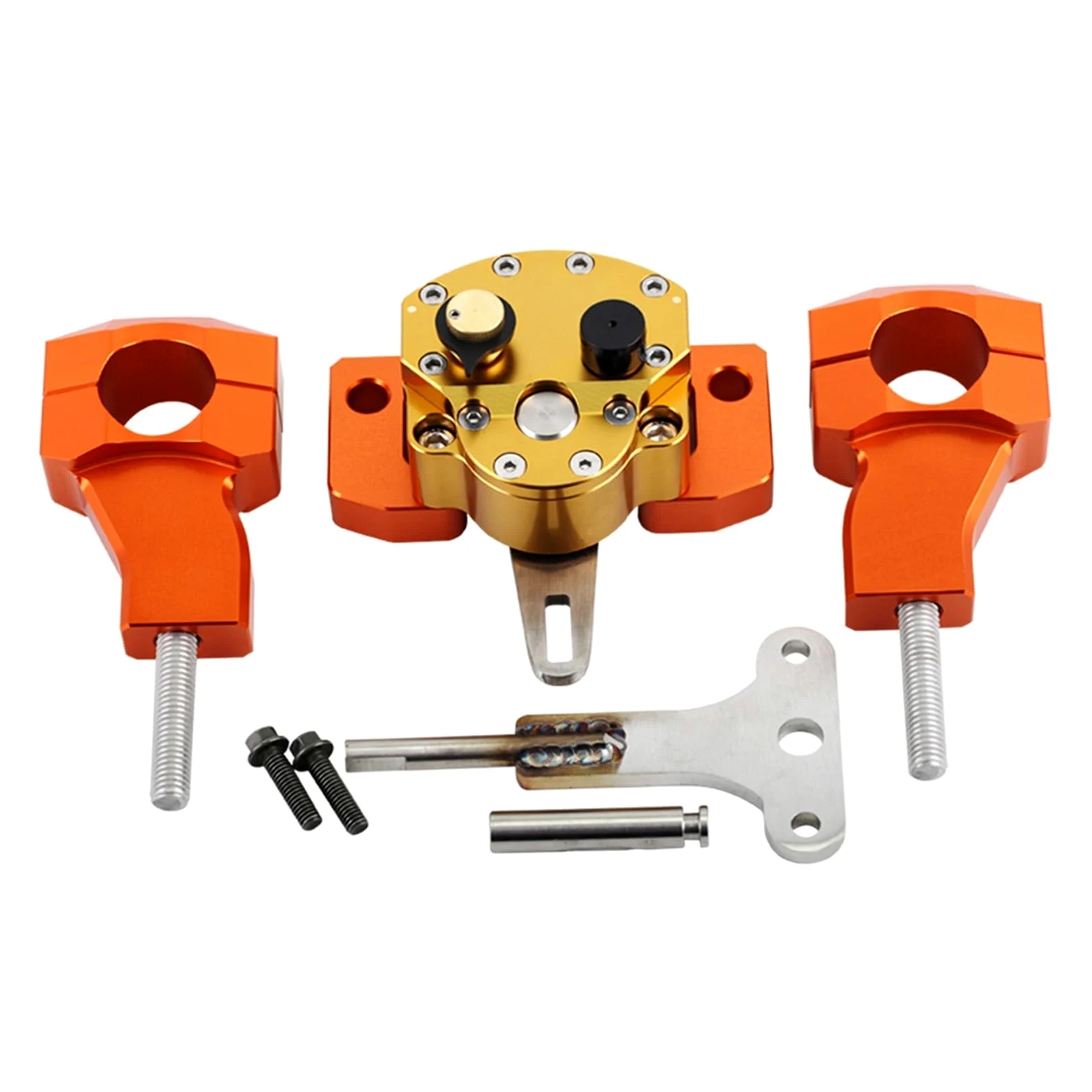para 690 Enduro R 2007-2023 SMC 2011-2023 Estabilizador Amortiguador De Dirección Elevador Manillar Motocicleta Accesorios Soporte Abrazadera