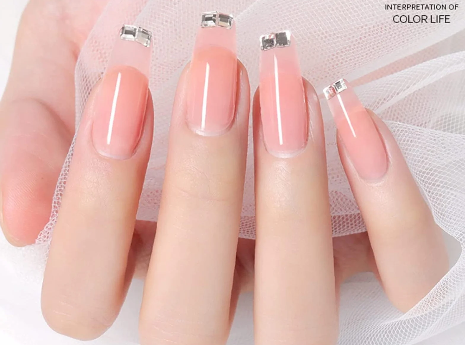 Bandeja de papel de manicura Oro, 200 Piezas, Plantilla para extensión de uñas UV Gel