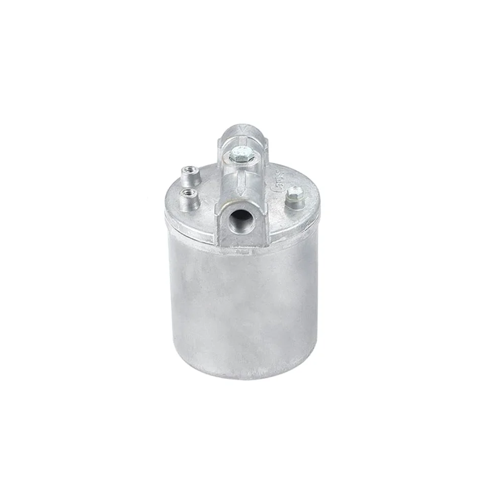 L (3/4Rp) Filtro de combustible en línea para quemador diesel - Filtro de filtro de aceite de repuesto con depósito de caldera para mujer, asegura la bomba de aceite del quemador y promueve la