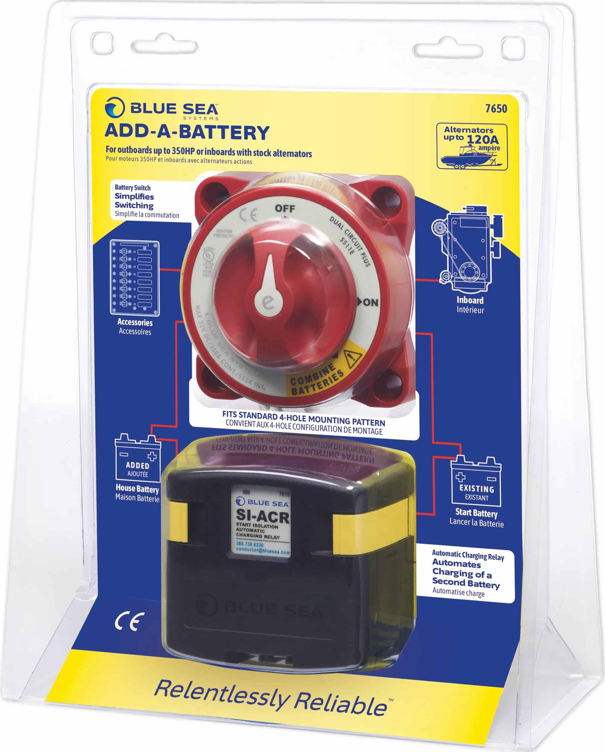 Mar Azul Sistemas Add-a-Battery Kit