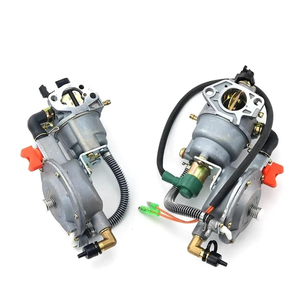 For carburador LPG-188F/168F for generador de gasolina 2KW 3KW 5KW 6.5KW 168F 188F 190F 13P unidad de Gas licuado LPG NG de combustible Dual (reemplazo de repuestos) (Color : LPG 188F)
